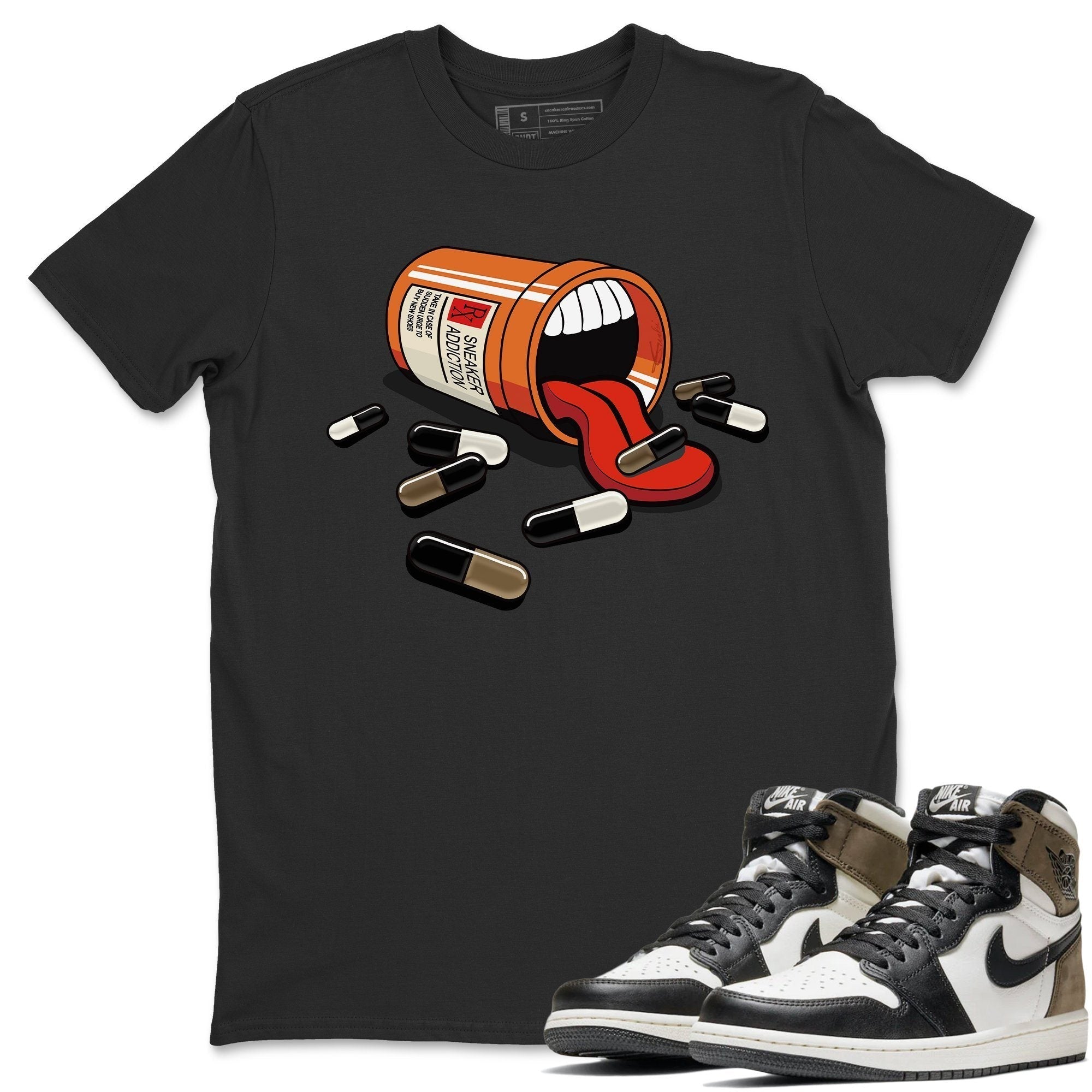 snkmatch Addiction Unisex Tops - Air Jordan 1 Dark Mocha