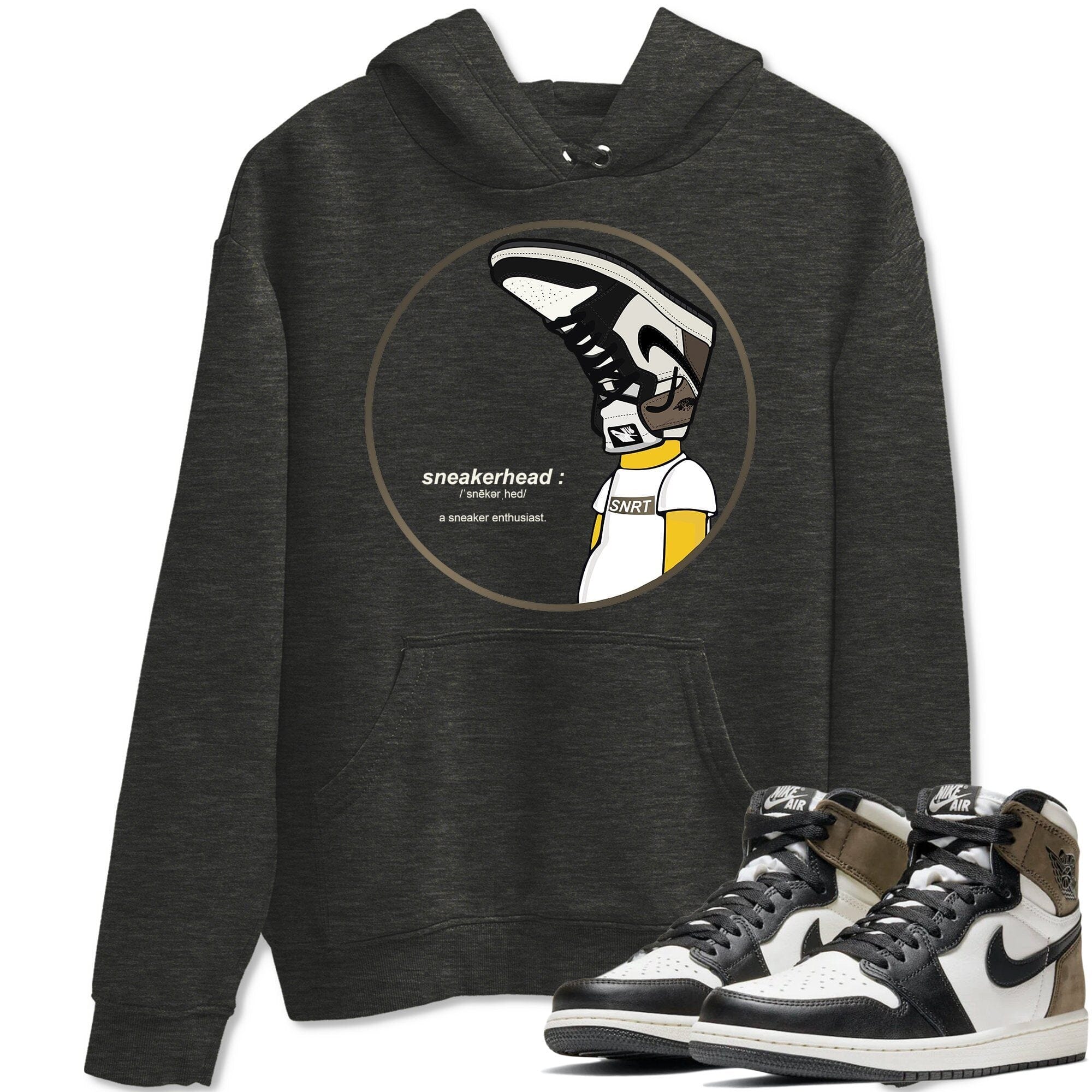 snkmatch Unisex Tops - Air Jordan 1 Dark Mocha