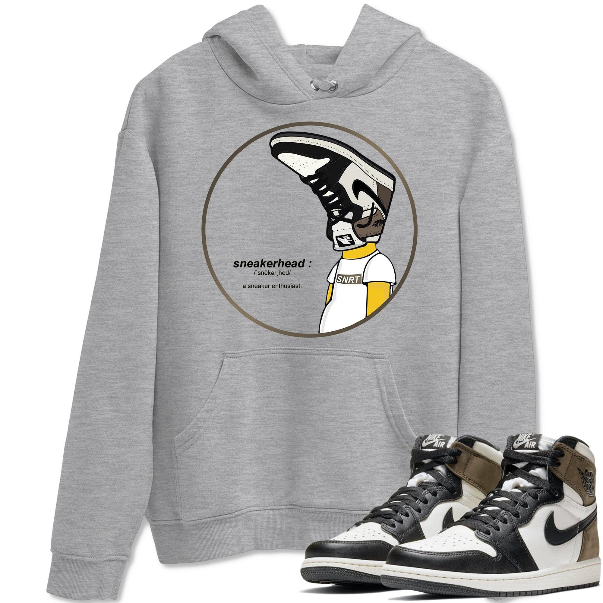 snkmatch Unisex Tops - Air Jordan 1 Dark Mocha