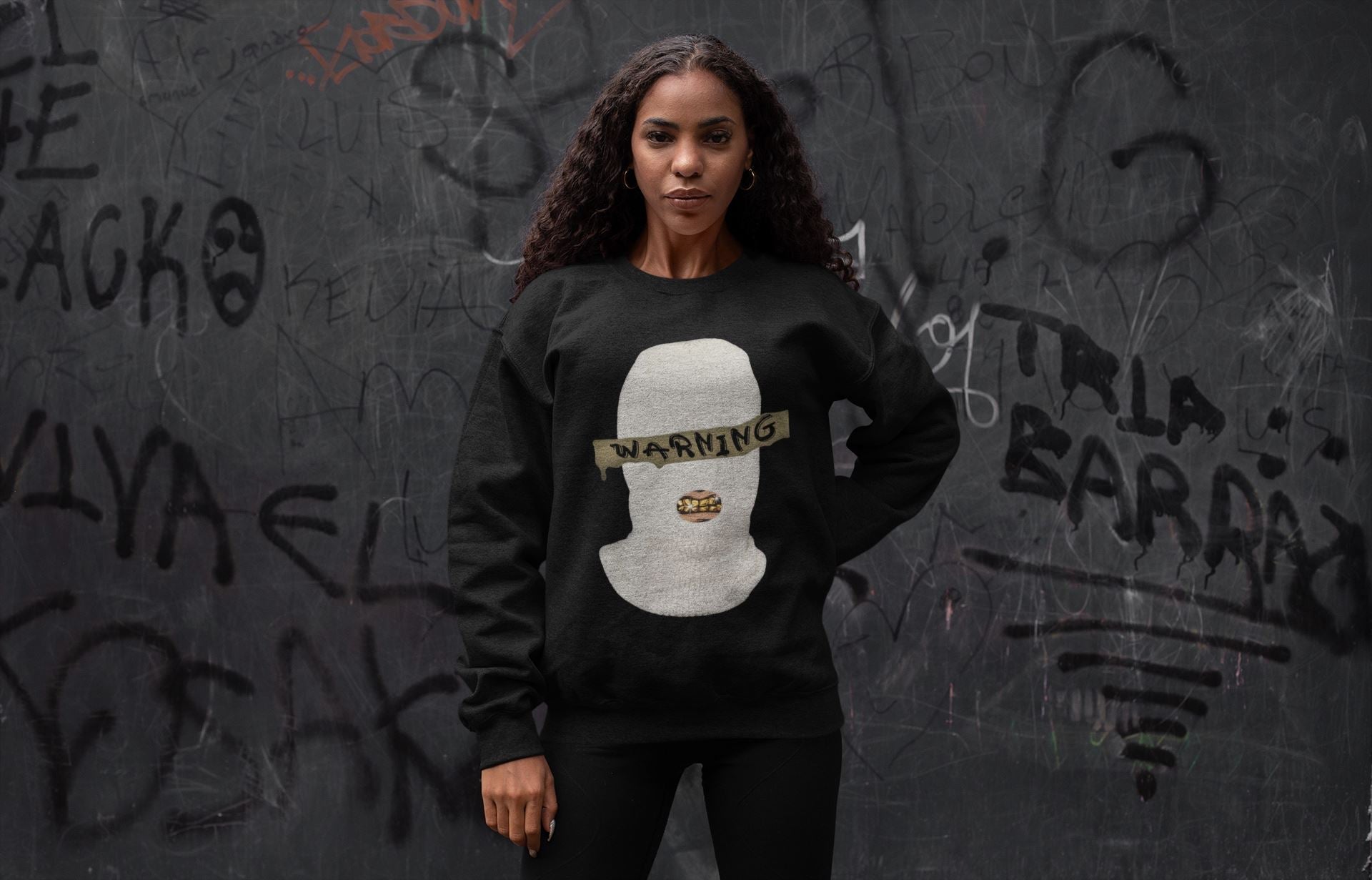 Warning Unisex Tops - Air Jordan 1 Dark Mocha