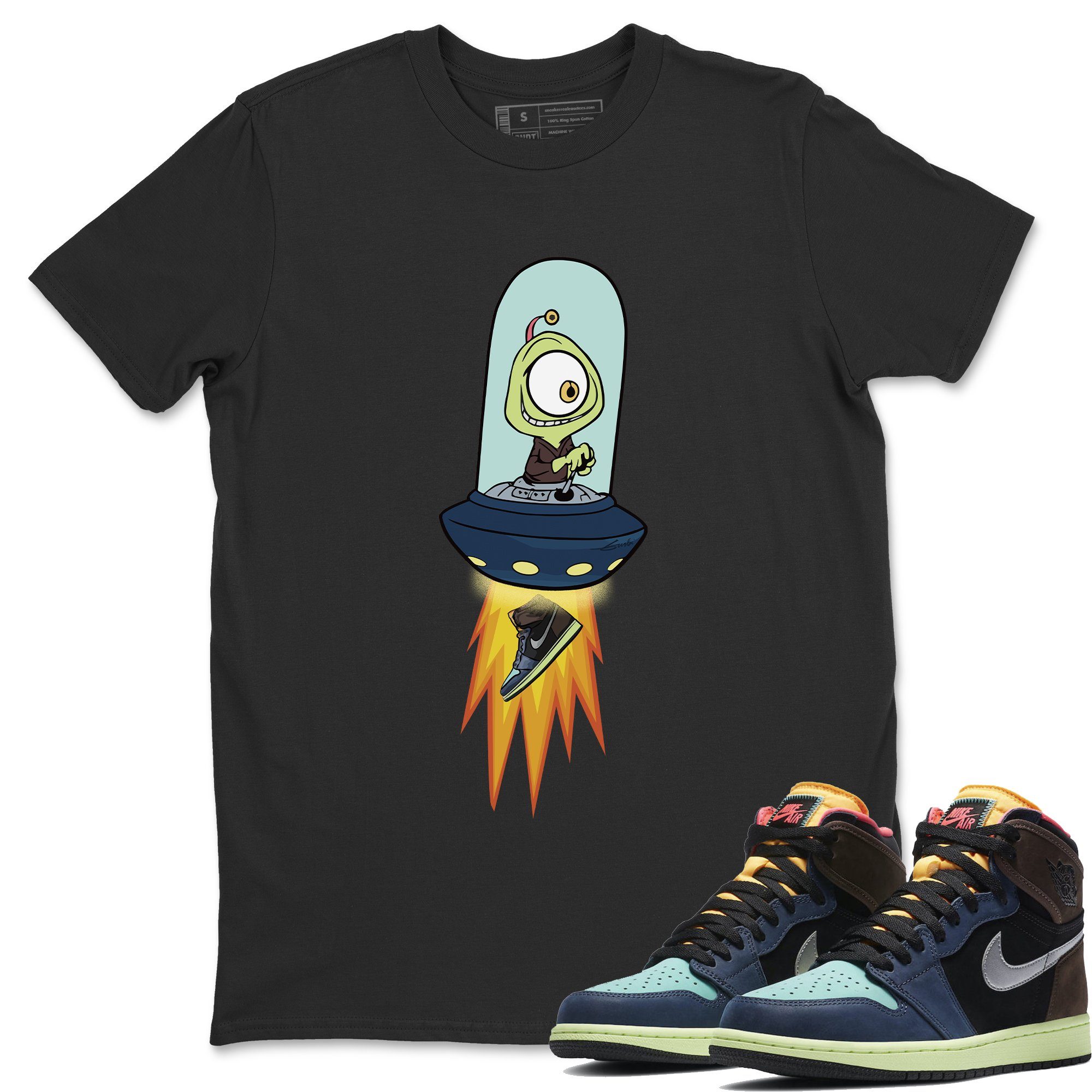 Alien Unisex Tops - Air Jordan 1 Bio Hack