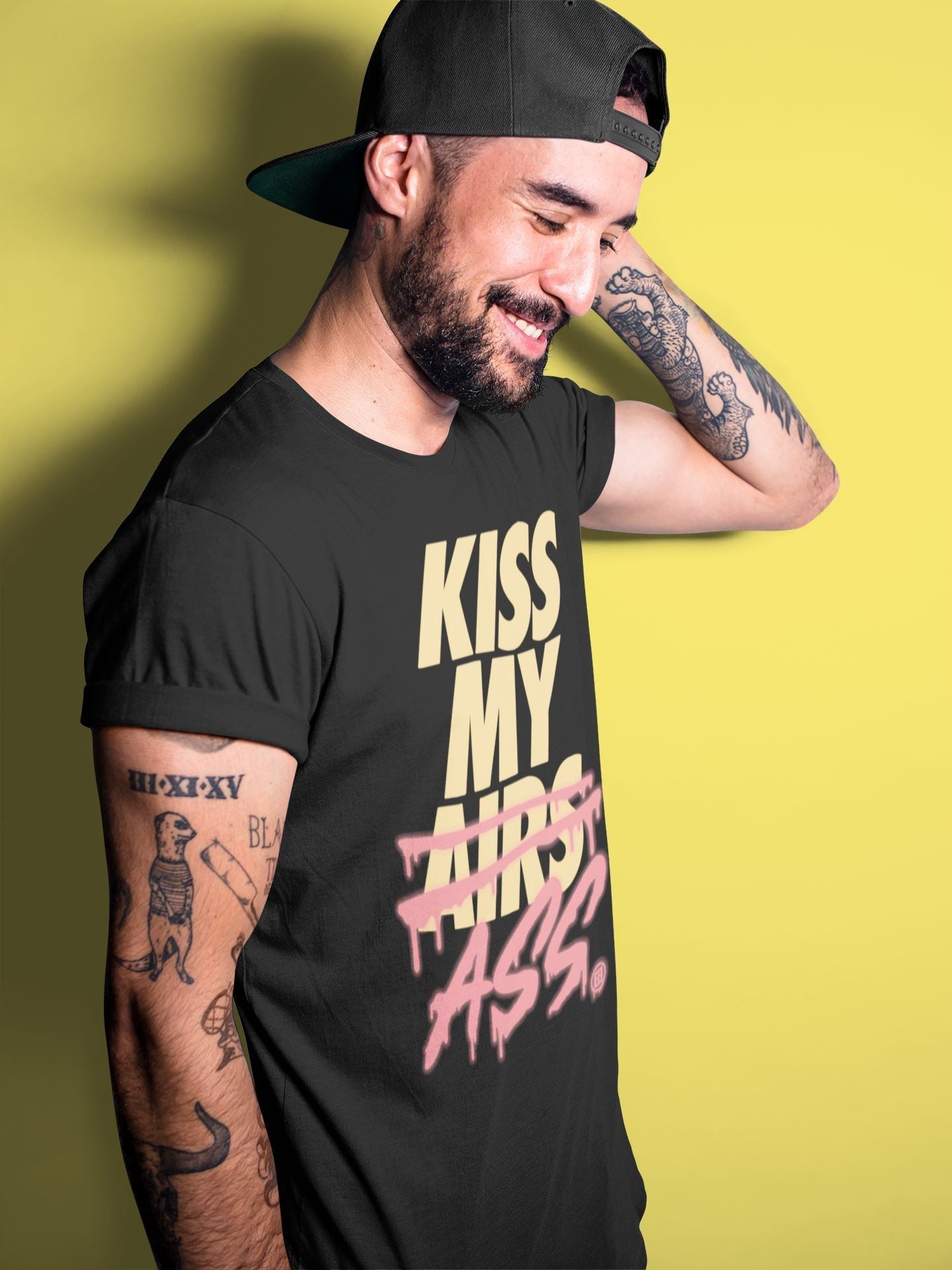 Kiss My Ass Unisex Tops - Air Jordan 1 Bio Hack