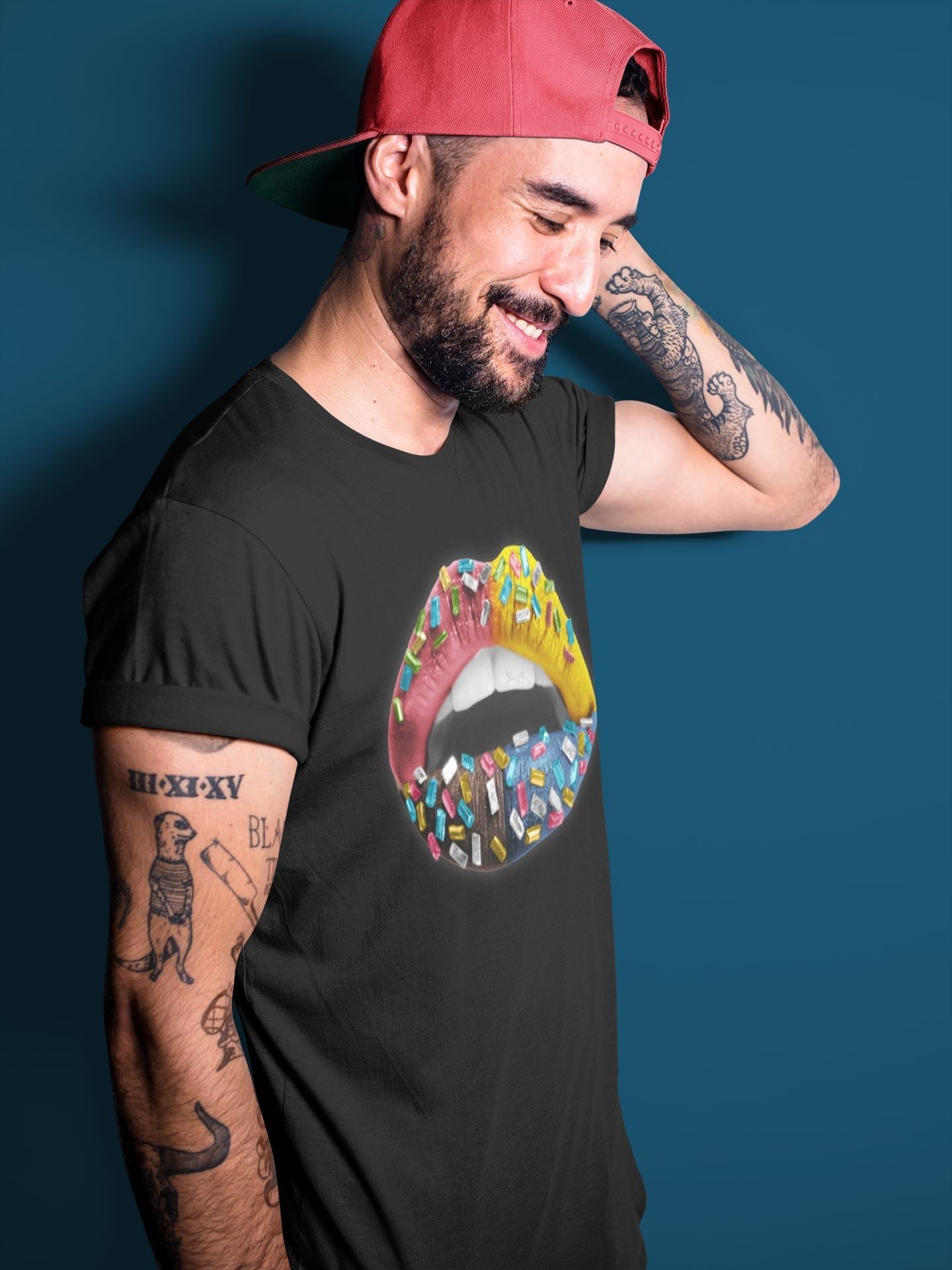 Lips Jewel Unisex Tops - Air Jordan 1 Bio Hack