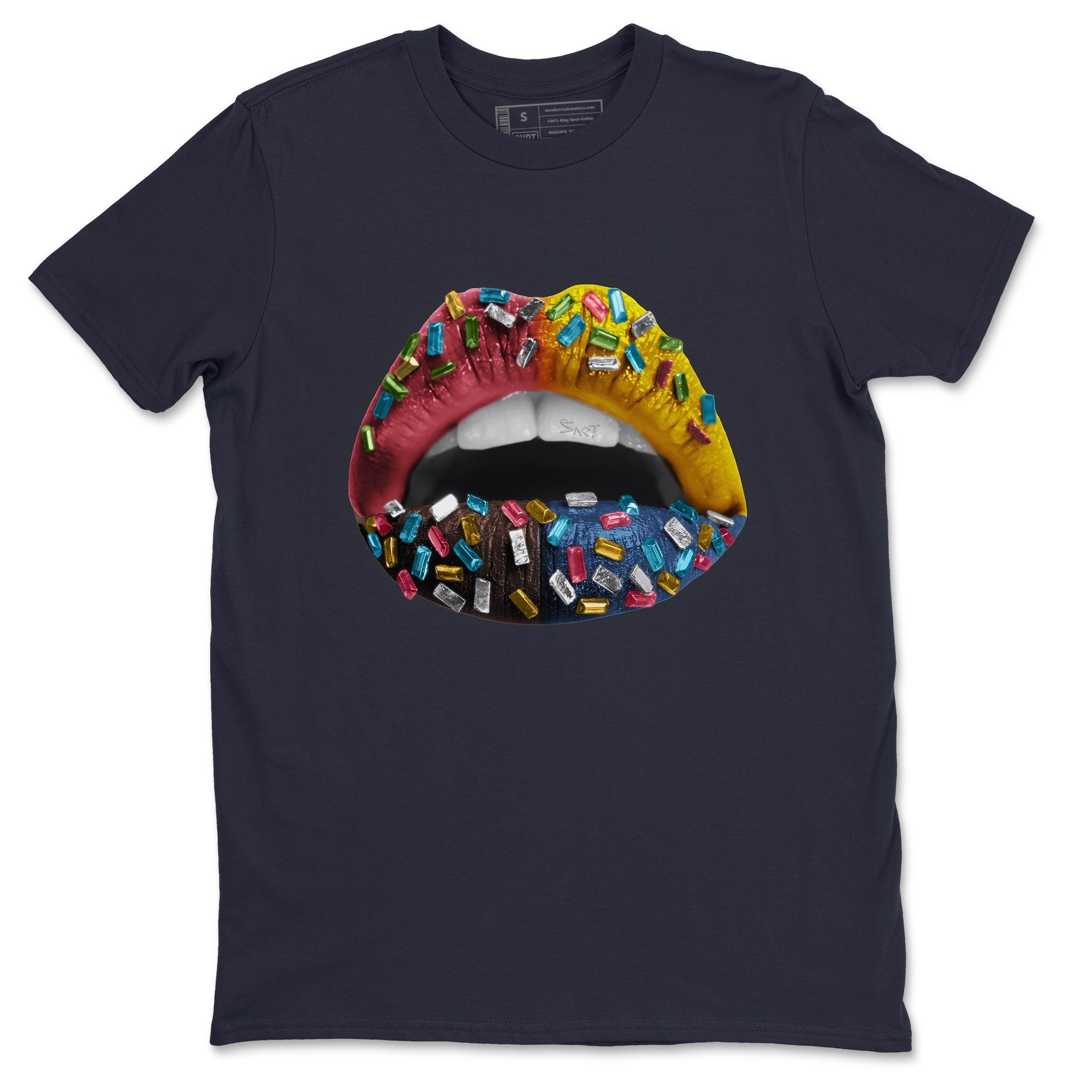 Lips Jewel Unisex Tops - Air Jordan 1 Bio Hack