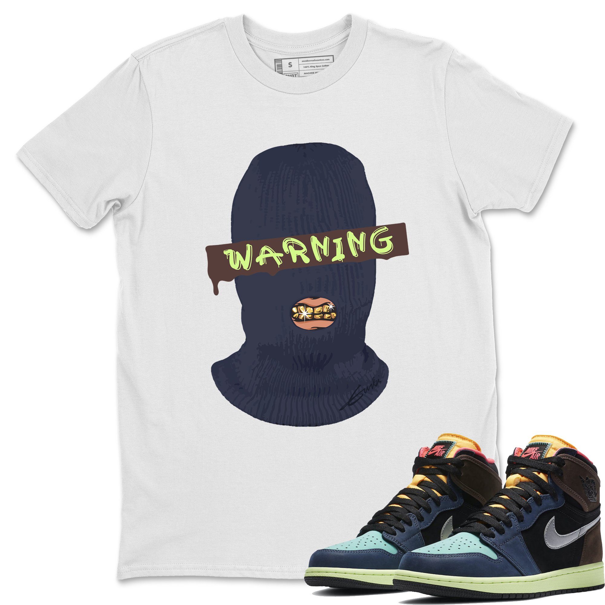 Warning Unisex Tops - Air Jordan 1 Bio Hack