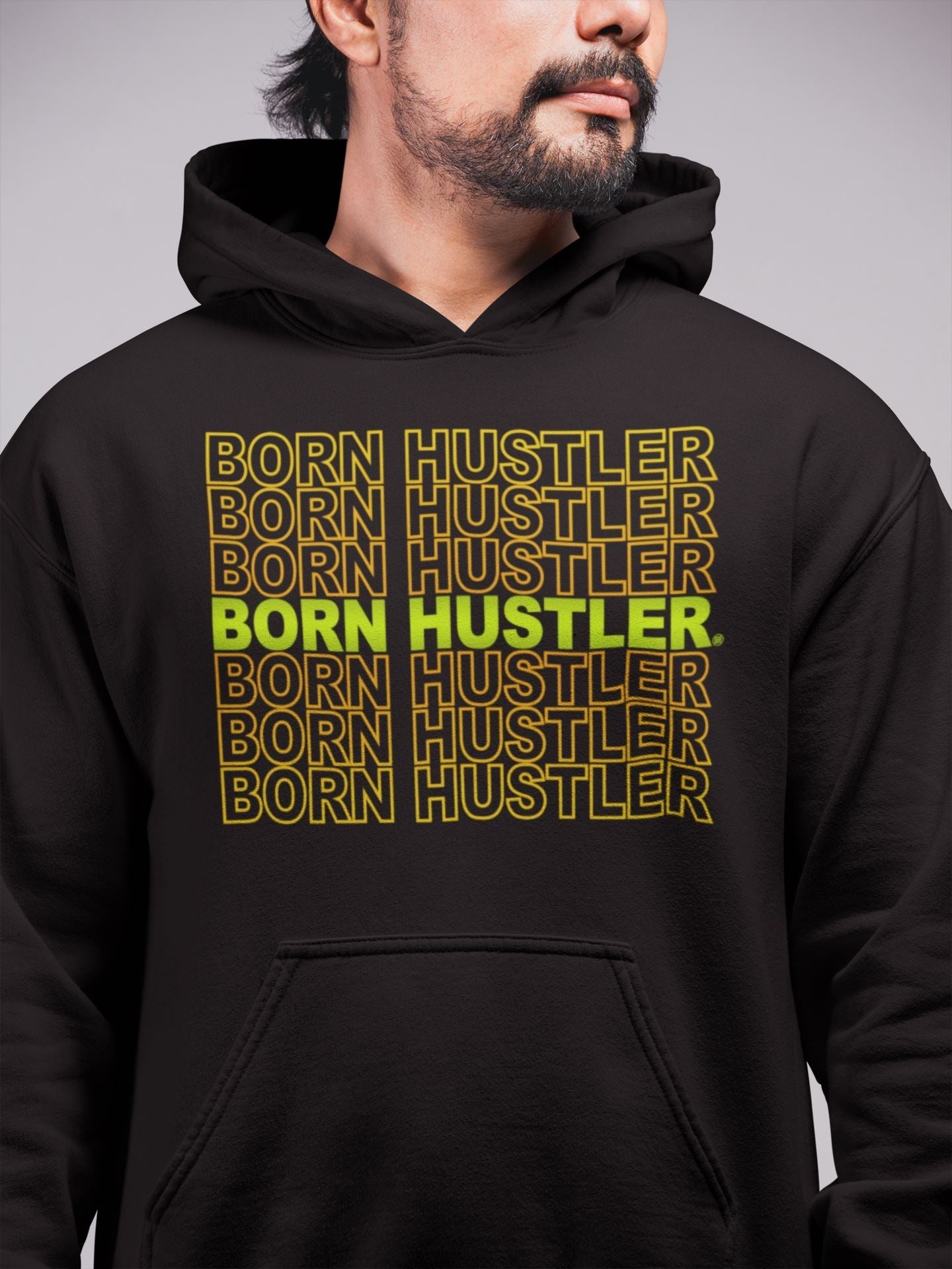 Born Hustler Unisex Tops - Air Jordan 1 Volt Gold