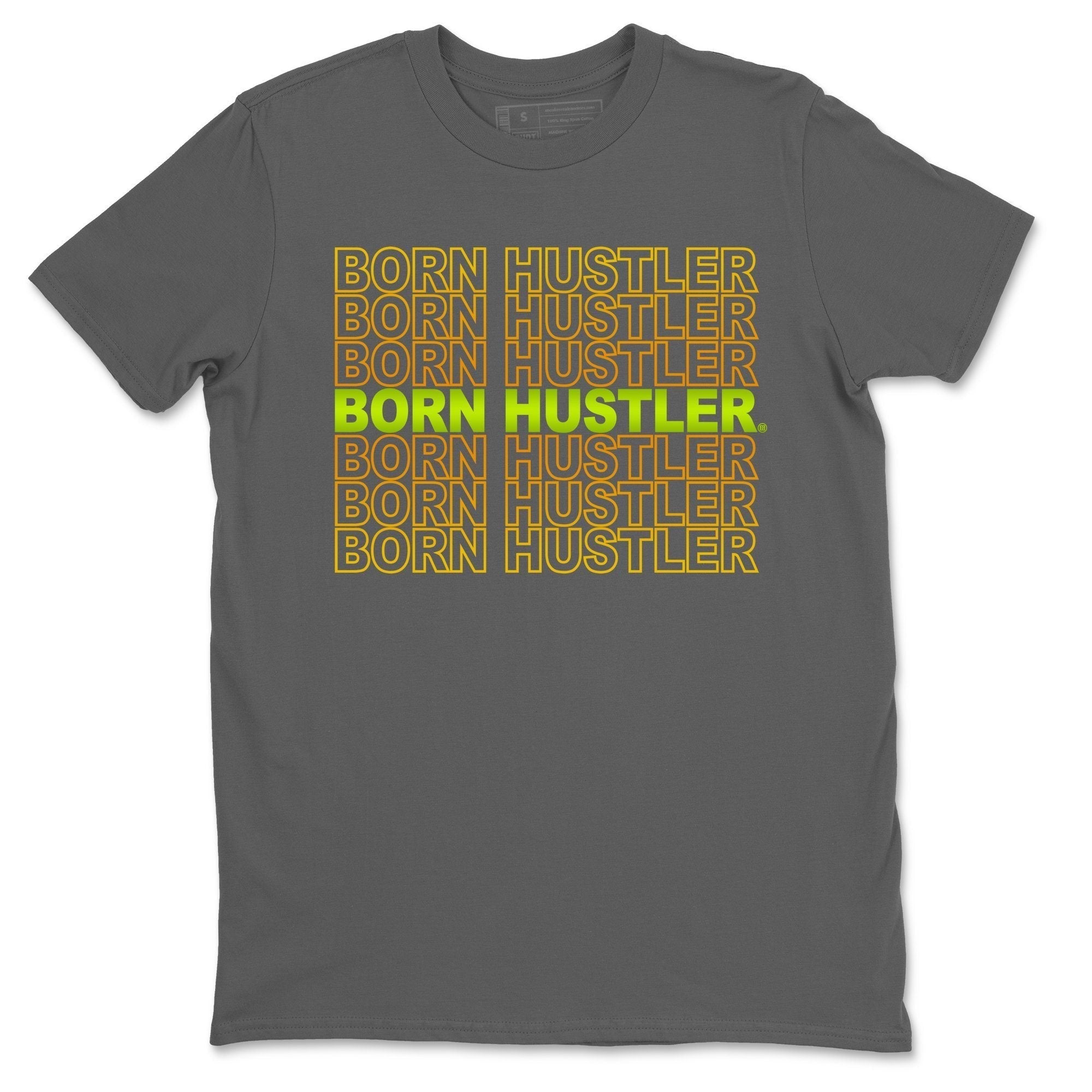 Born Hustler Unisex Tops - Air Jordan 1 Volt Gold