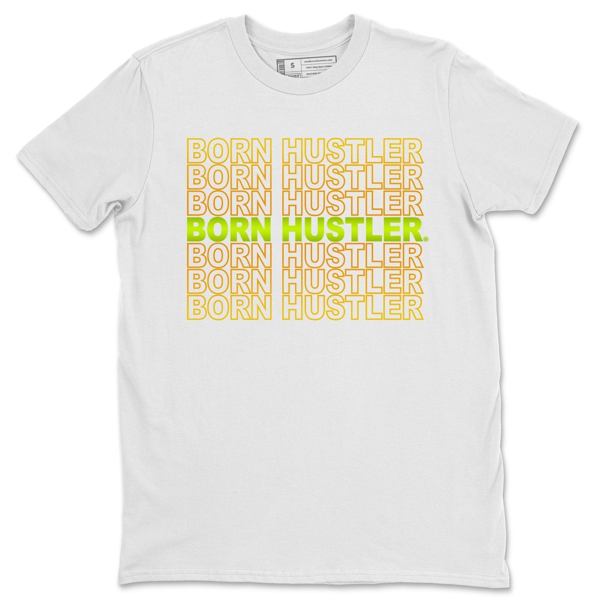 Born Hustler Unisex Tops - Air Jordan 1 Volt Gold