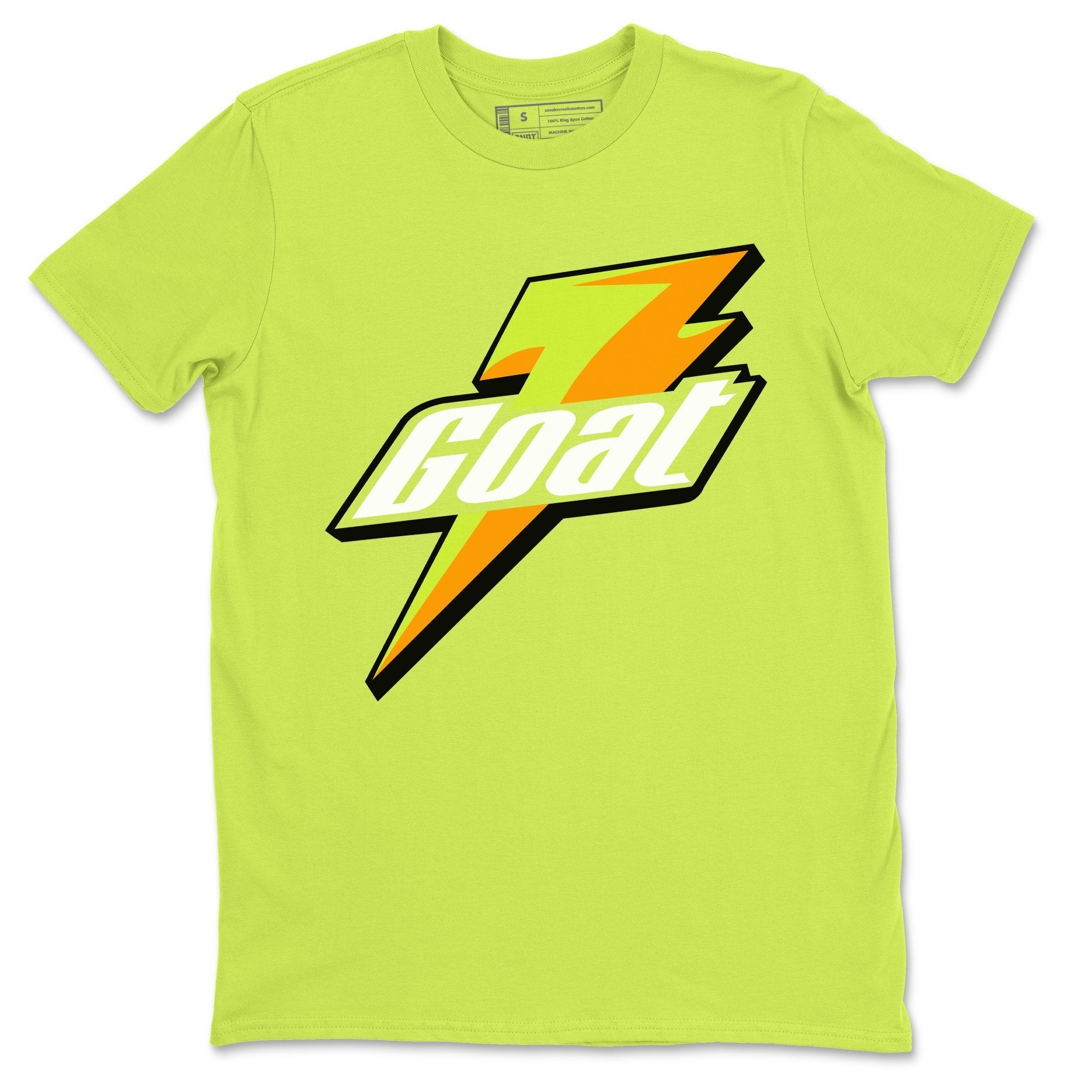 Goat Unisex Tops - Air Jordan 1 Volt Gold