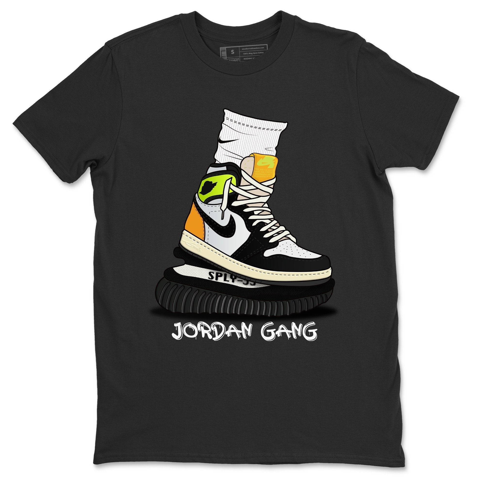 Air Jordan Gang Unisex Tops - Air Jordan 1 Volt Gold
