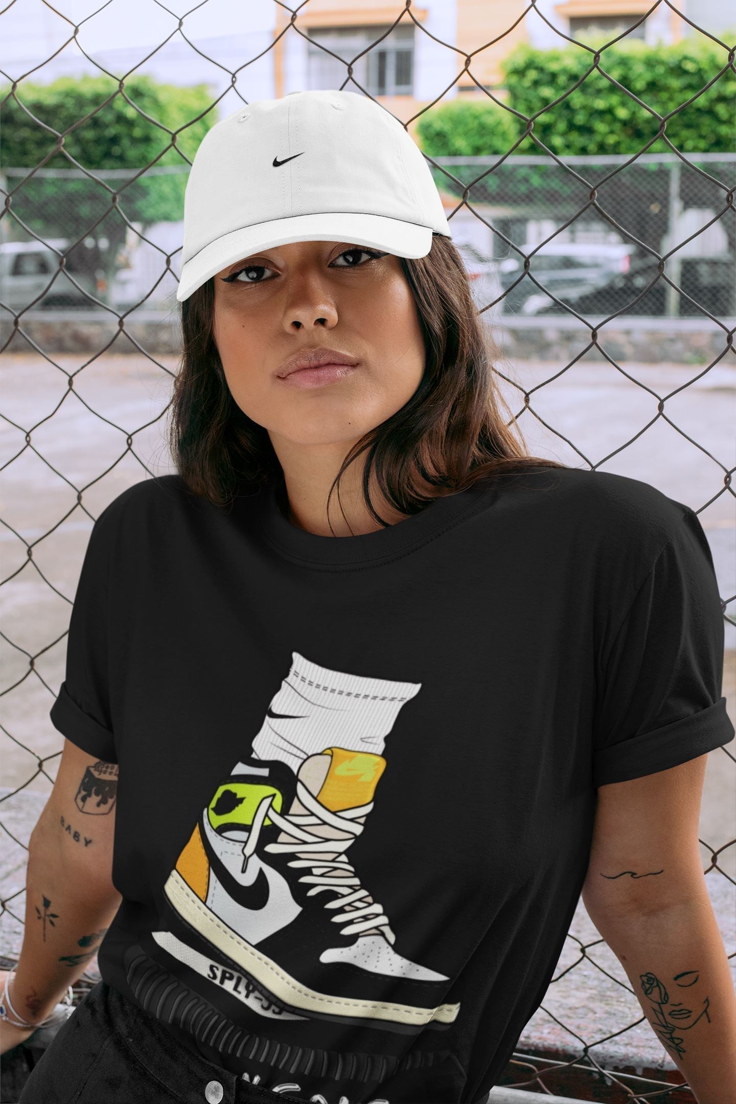 Air Jordan Gang Unisex Tops - Air Jordan 1 Volt Gold
