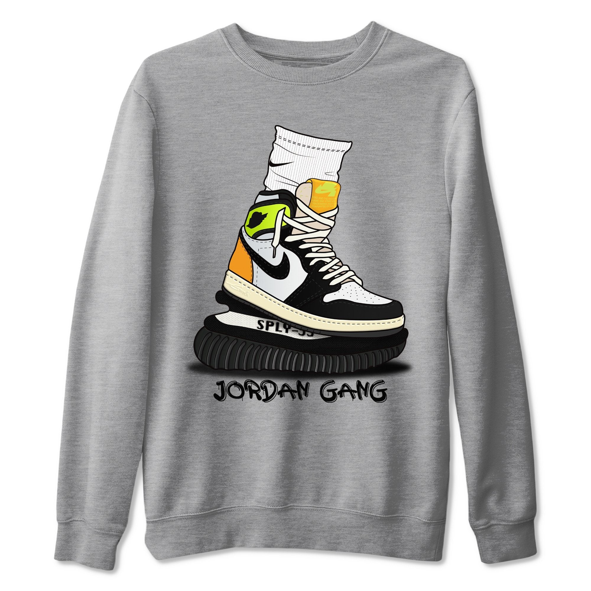 Air Jordan Gang Unisex Tops - Air Jordan 1 Volt Gold