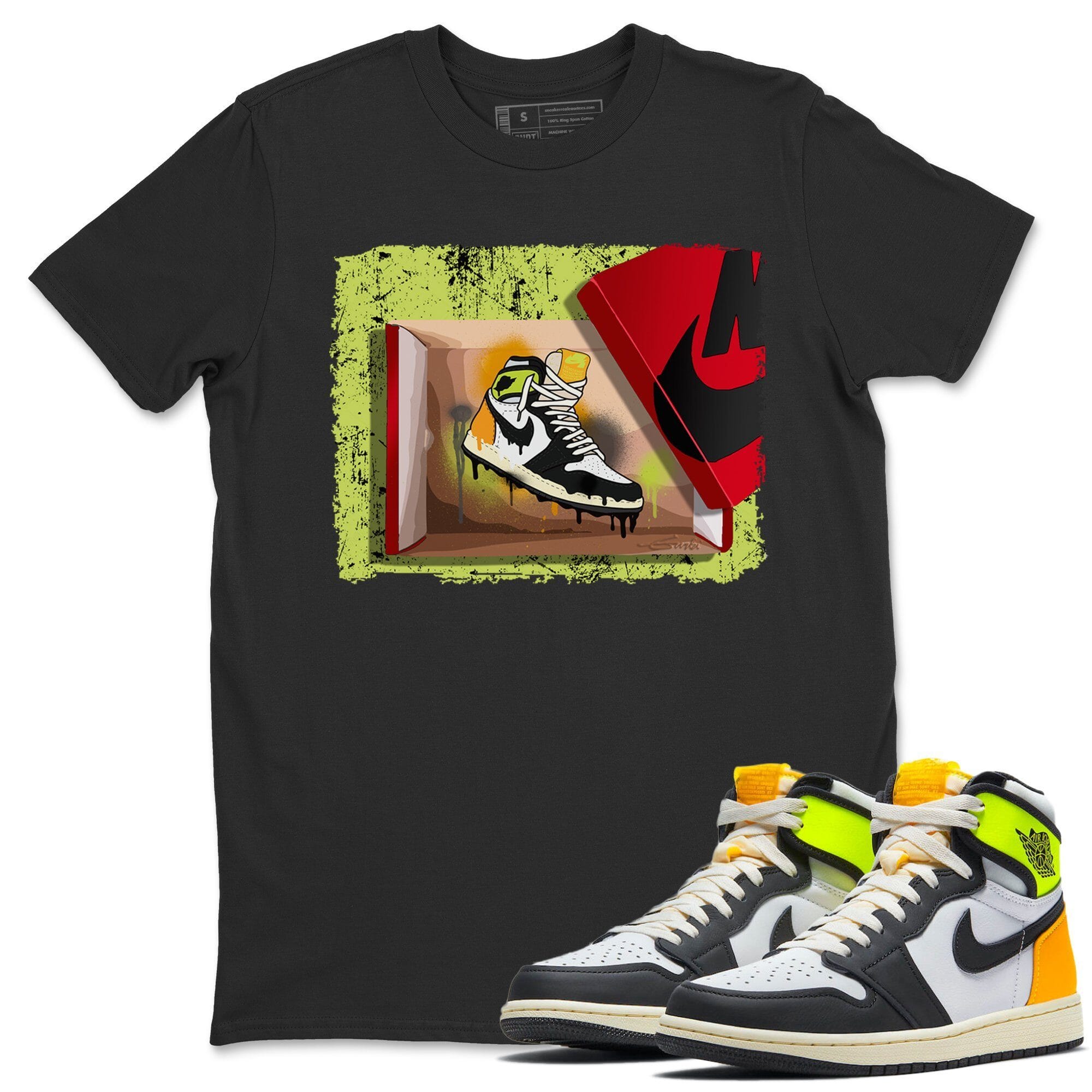 New Kicks Unisex Tops - Air Jordan 1 Volt Gold