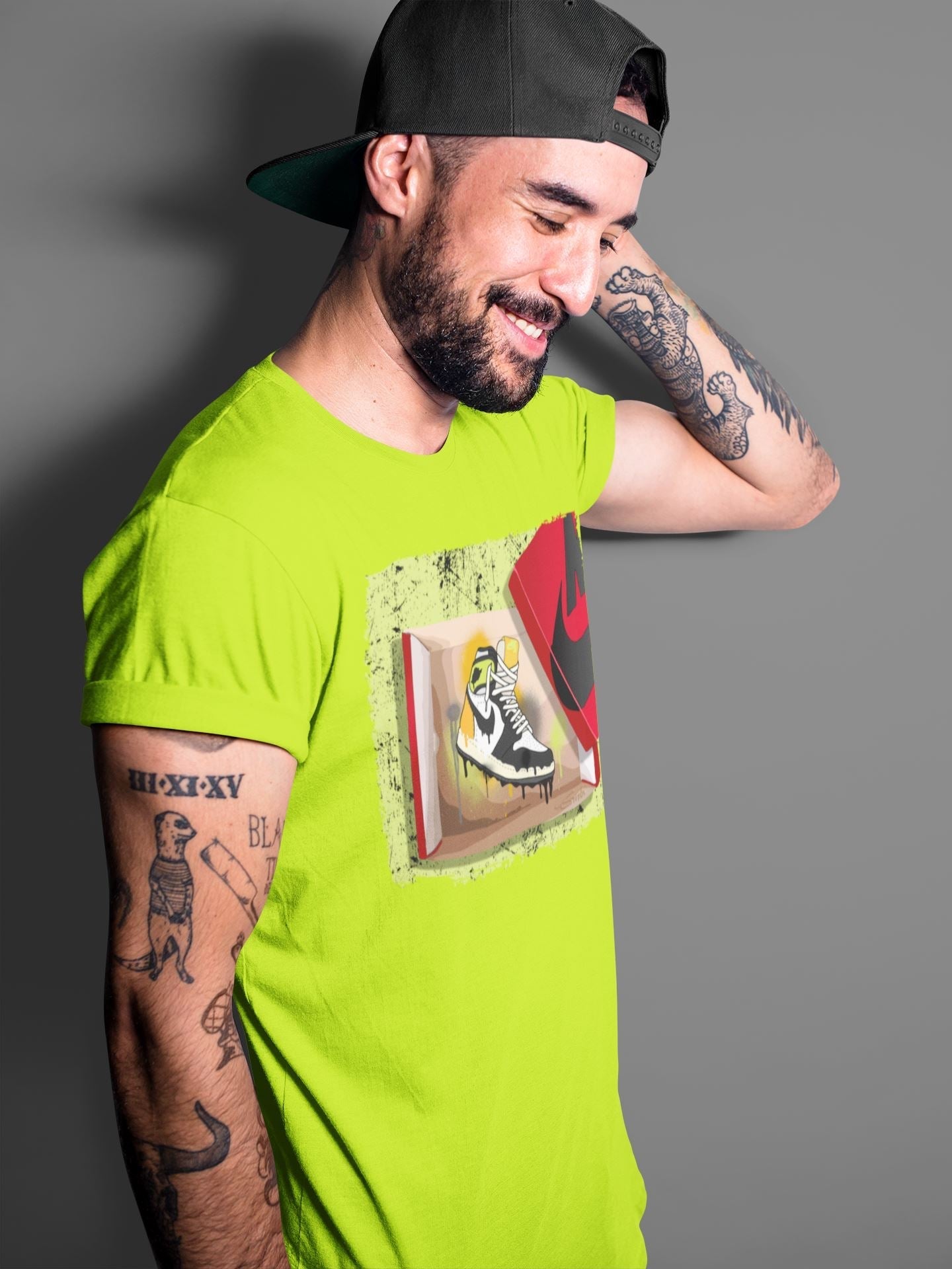 New Kicks Unisex Tops - Air Jordan 1 Volt Gold