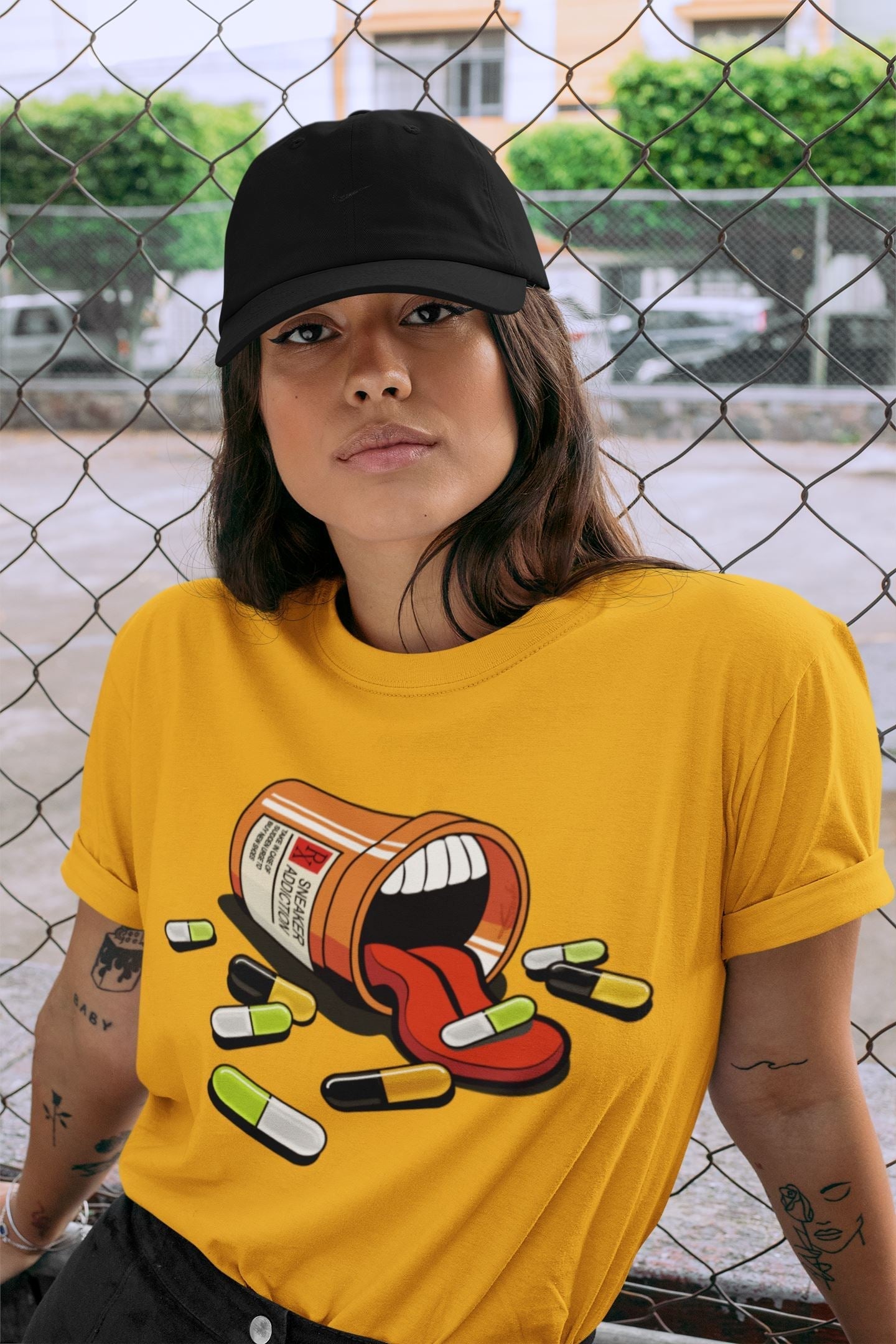 snkmatch Addiction Unisex Tops - Air Jordan 1 Volt Gold