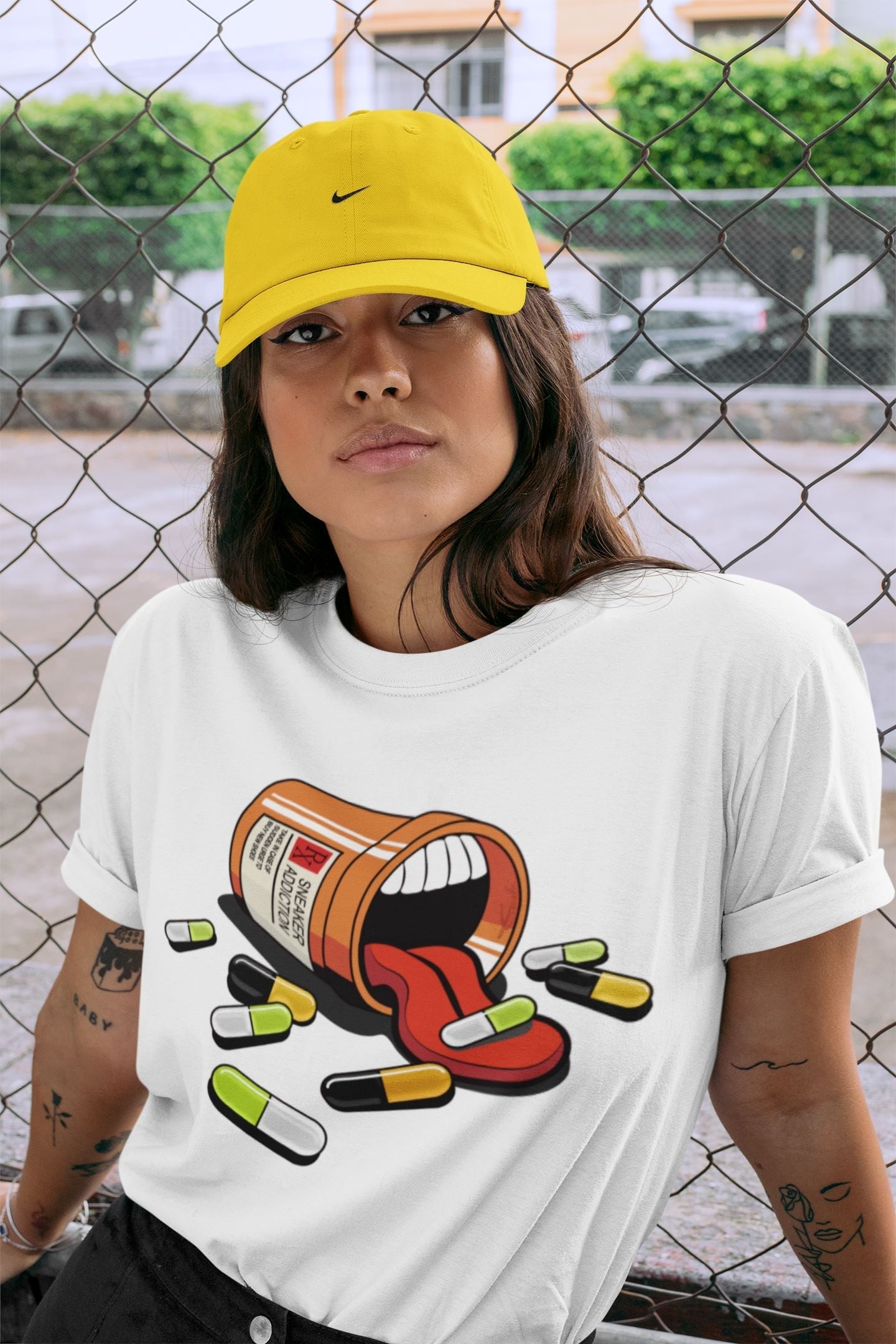 snkmatch Addiction Unisex Tops - Air Jordan 1 Volt Gold