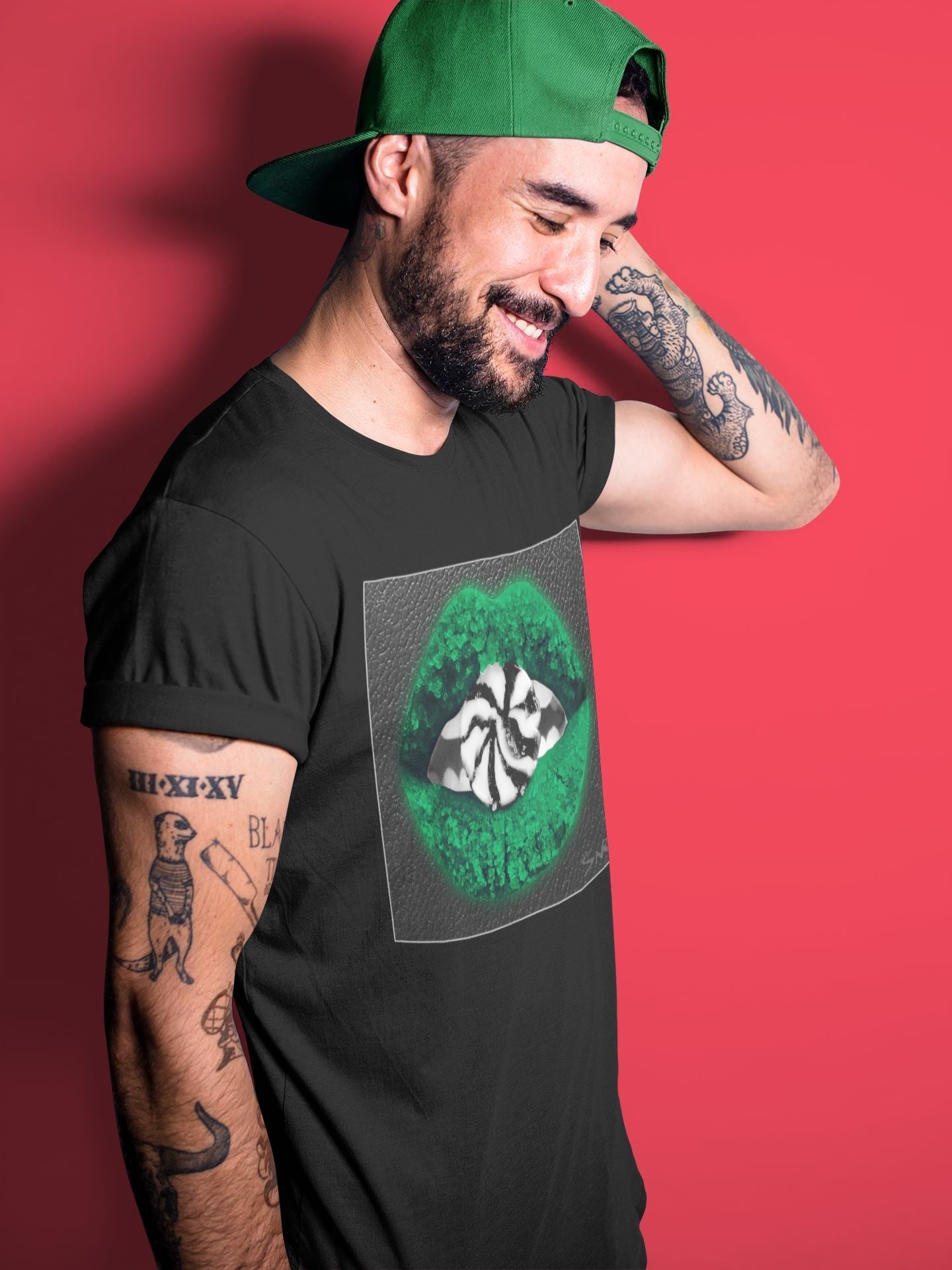 Lips Candy Unisex Tops - Air Jordan 1 Pine Green