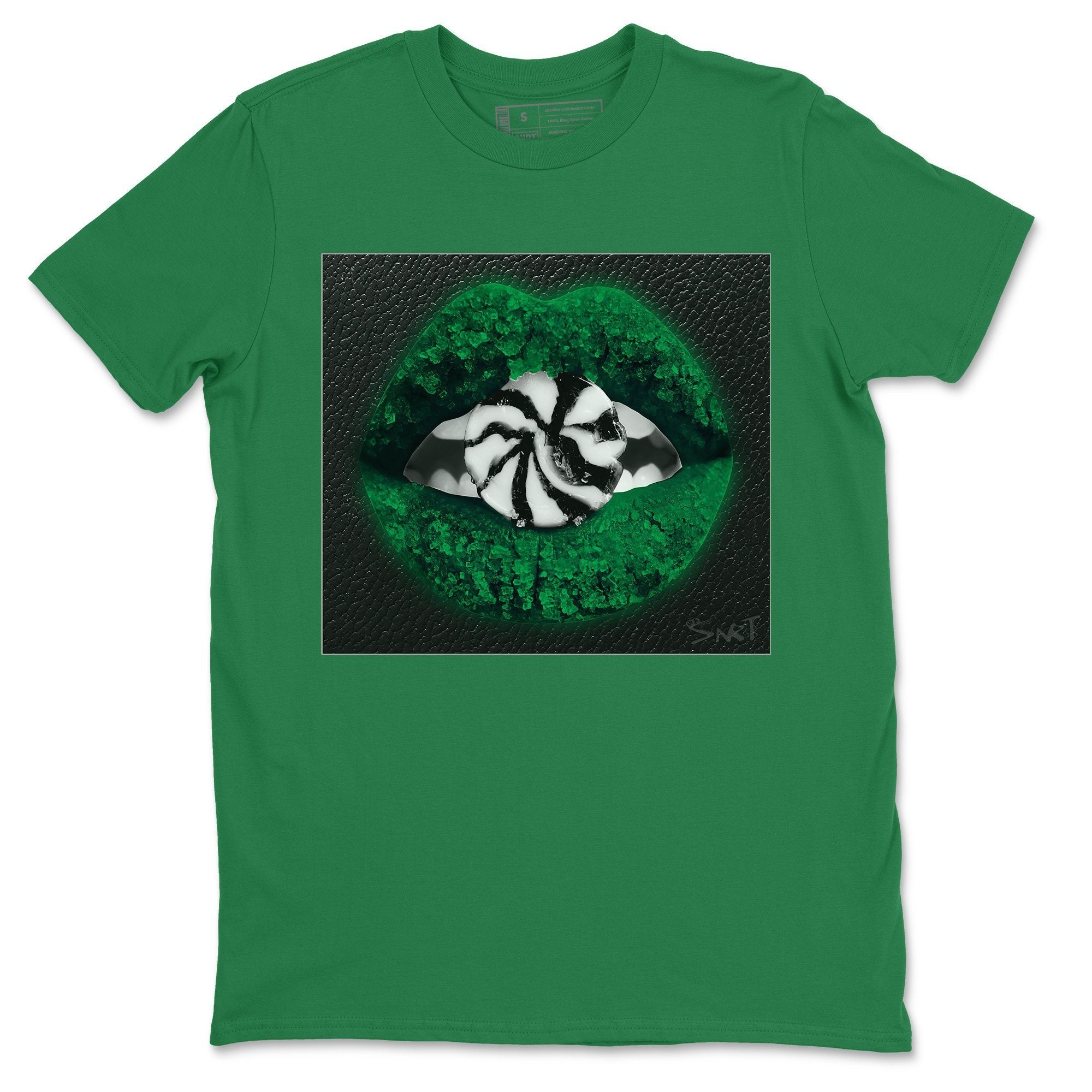 Lips Candy Unisex Tops - Air Jordan 1 Pine Green
