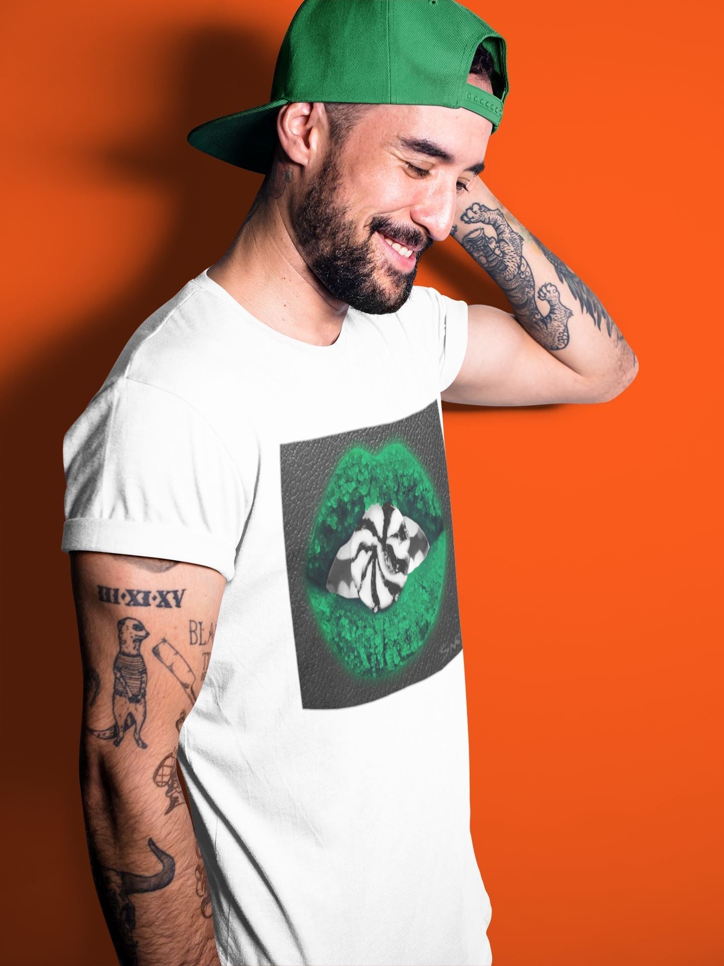 Lips Candy Unisex Tops - Air Jordan 1 Pine Green