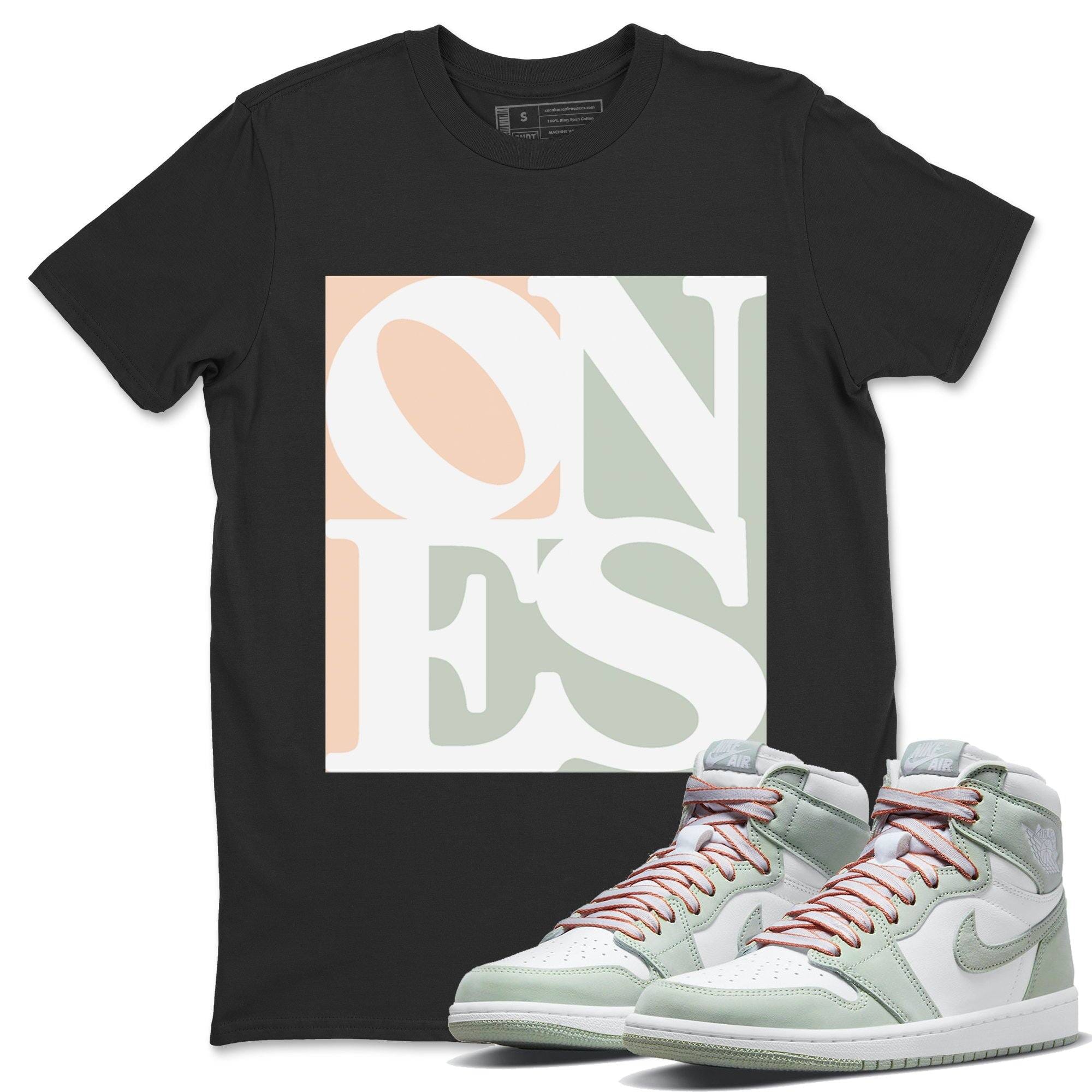 Ones Unisex Tops - Air Jordan 1 Seafoam