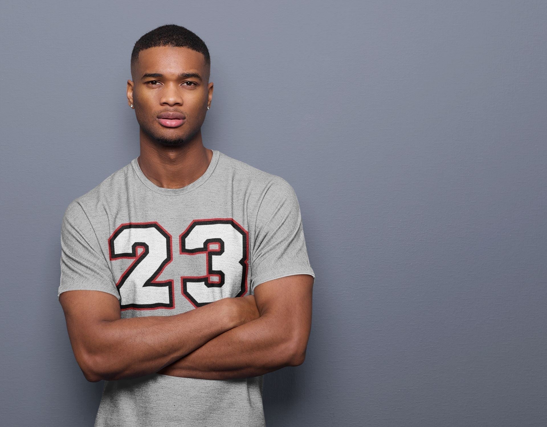 23 Unisex Tops - Air Jordan 1 Smoke Grey