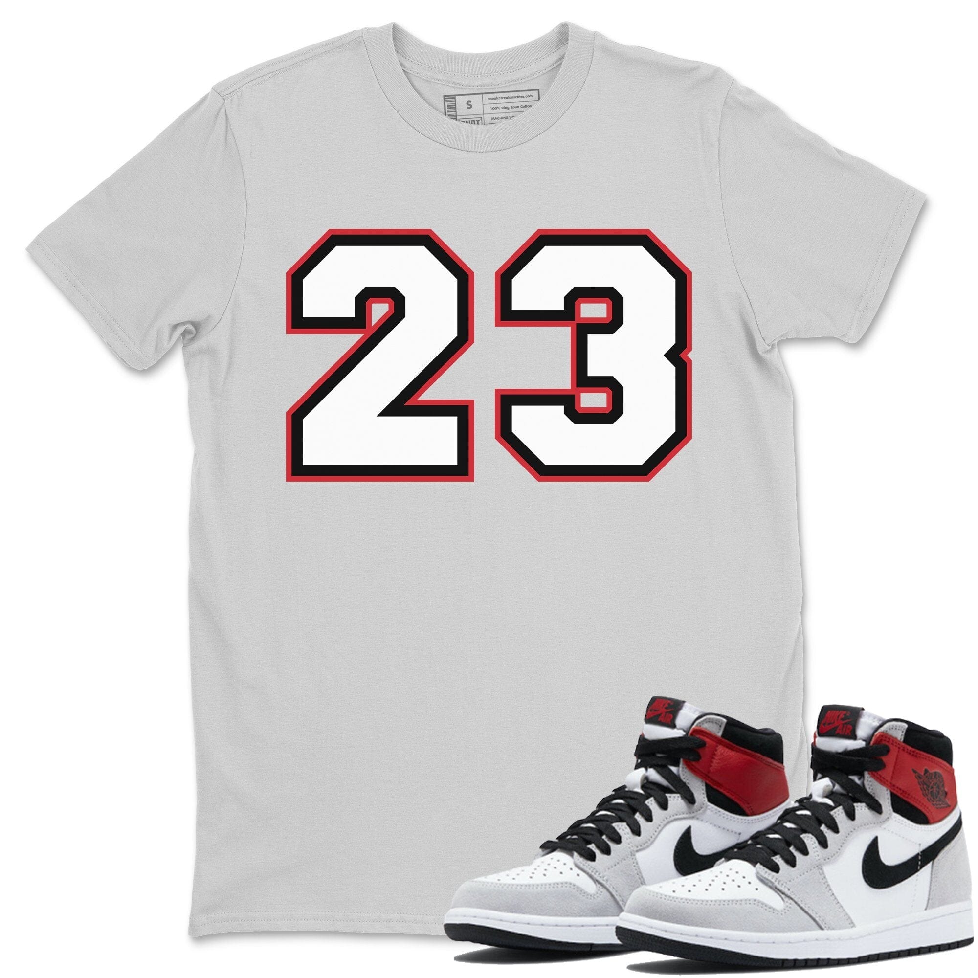 23 Unisex Tops - Air Jordan 1 Smoke Grey