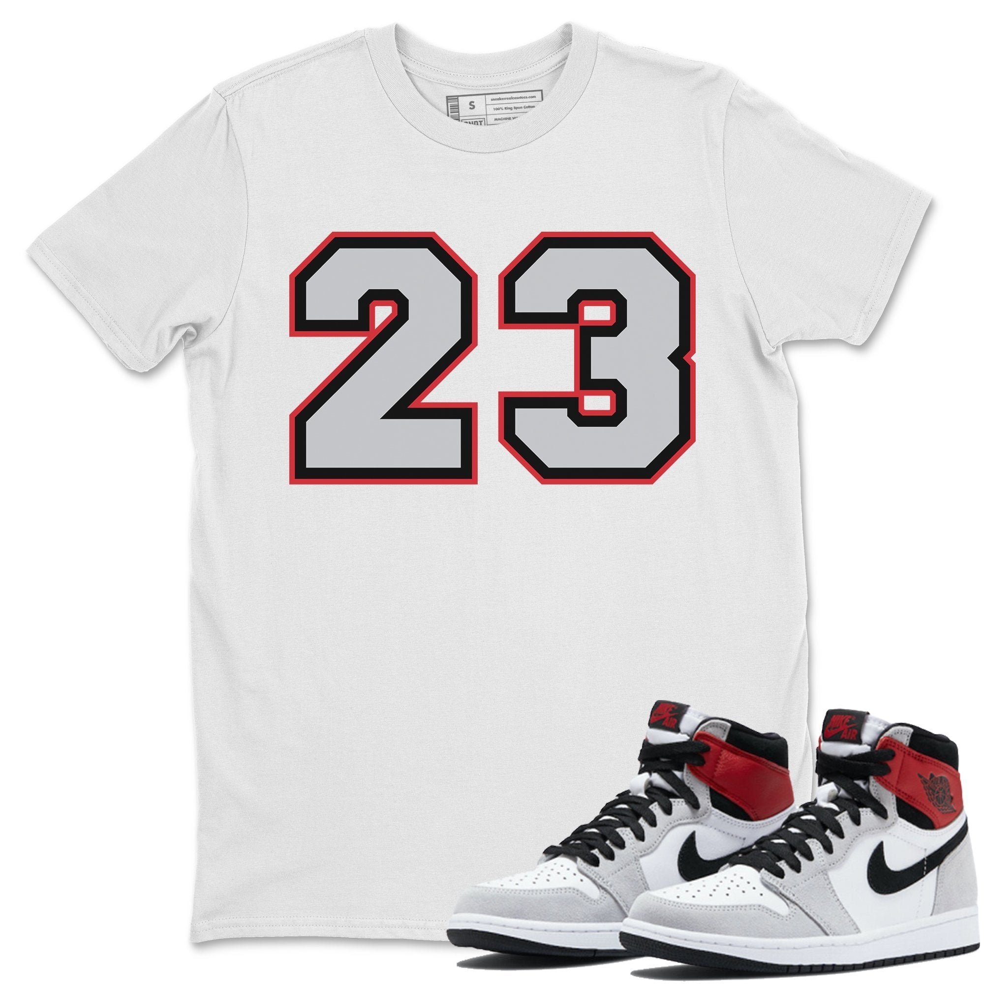 23 Unisex Tops - Air Jordan 1 Smoke Grey