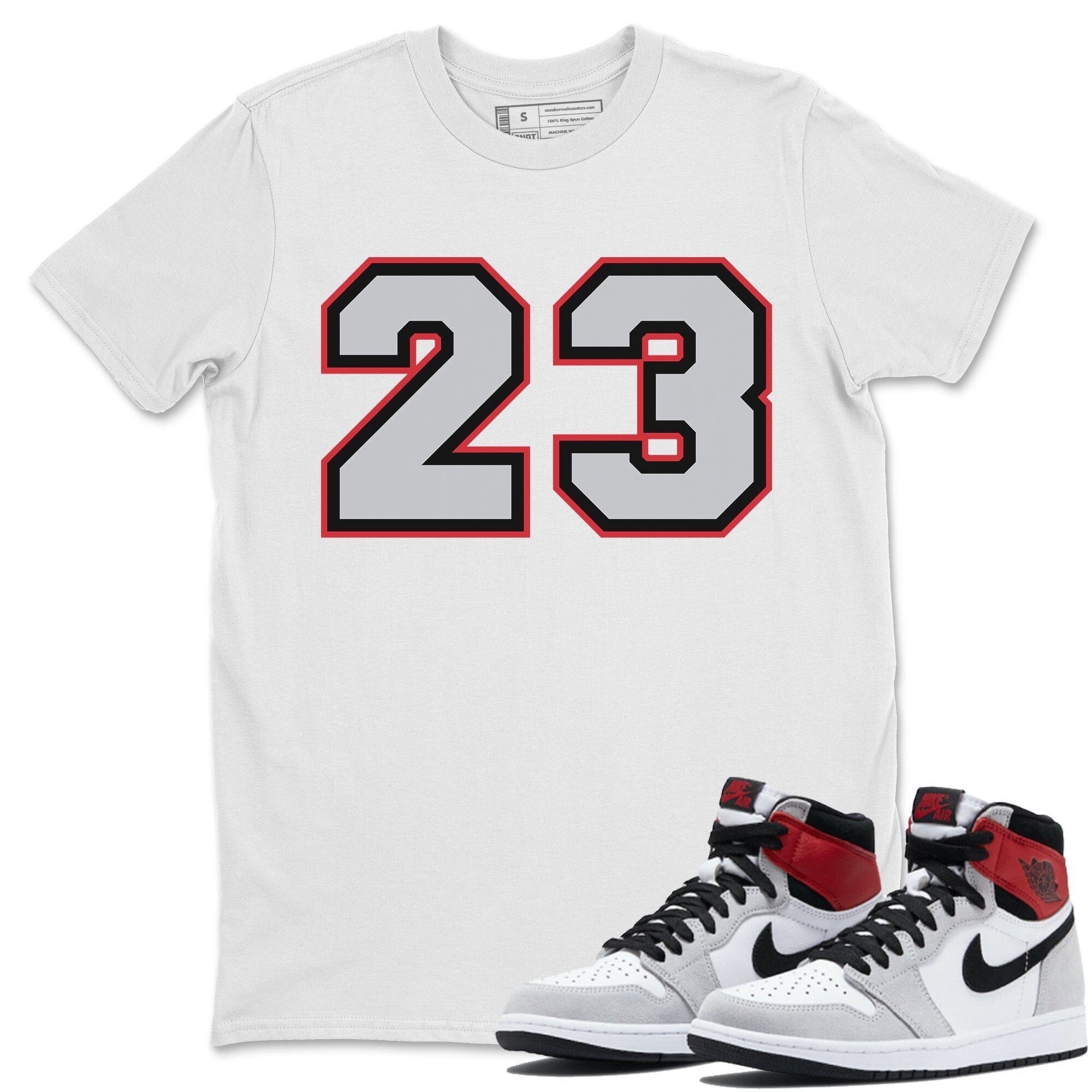 23 Unisex Tops - Air Jordan 1 Smoke Grey