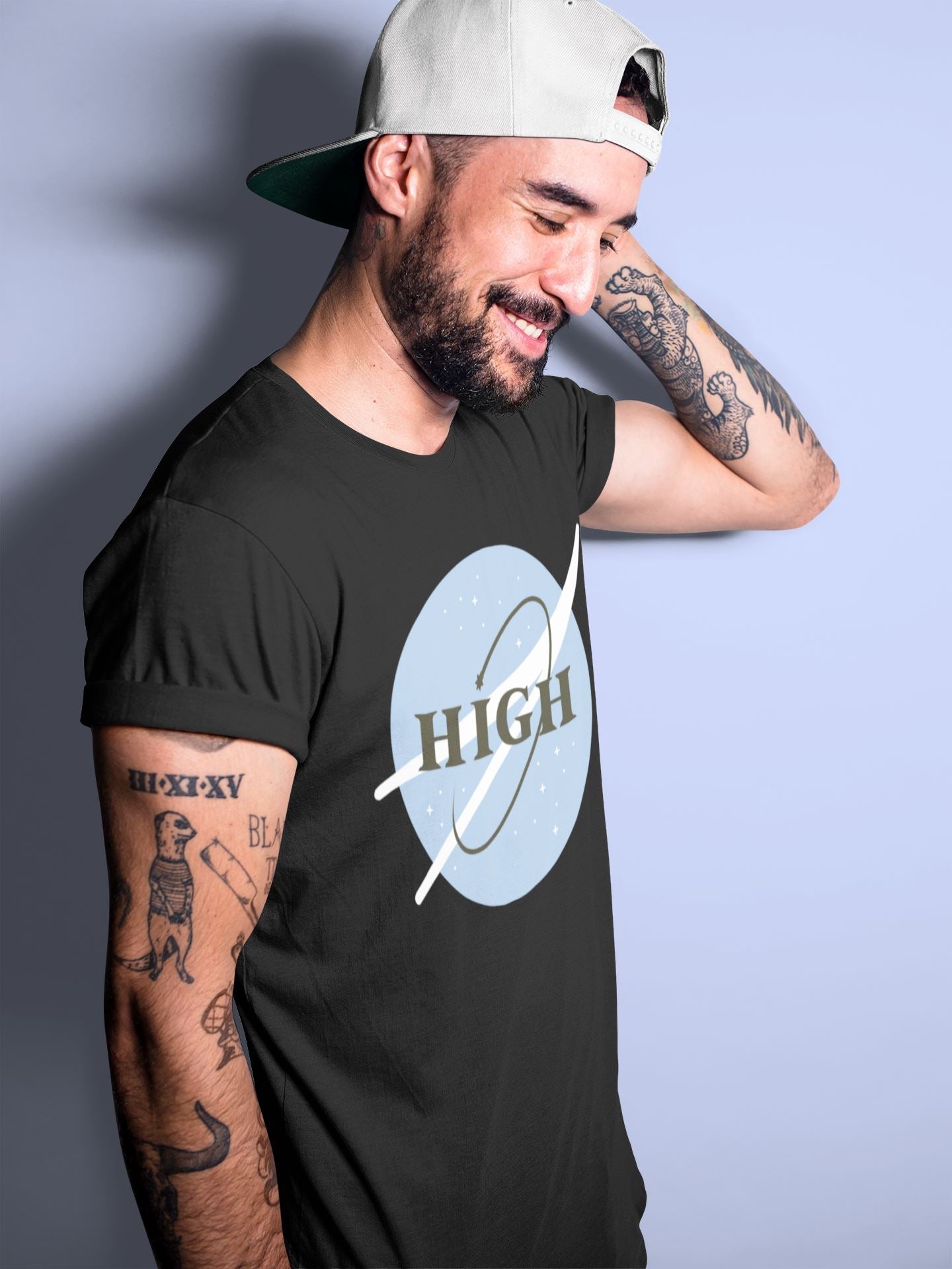 High Unisex Tops - Air Jordan 1 University Blue