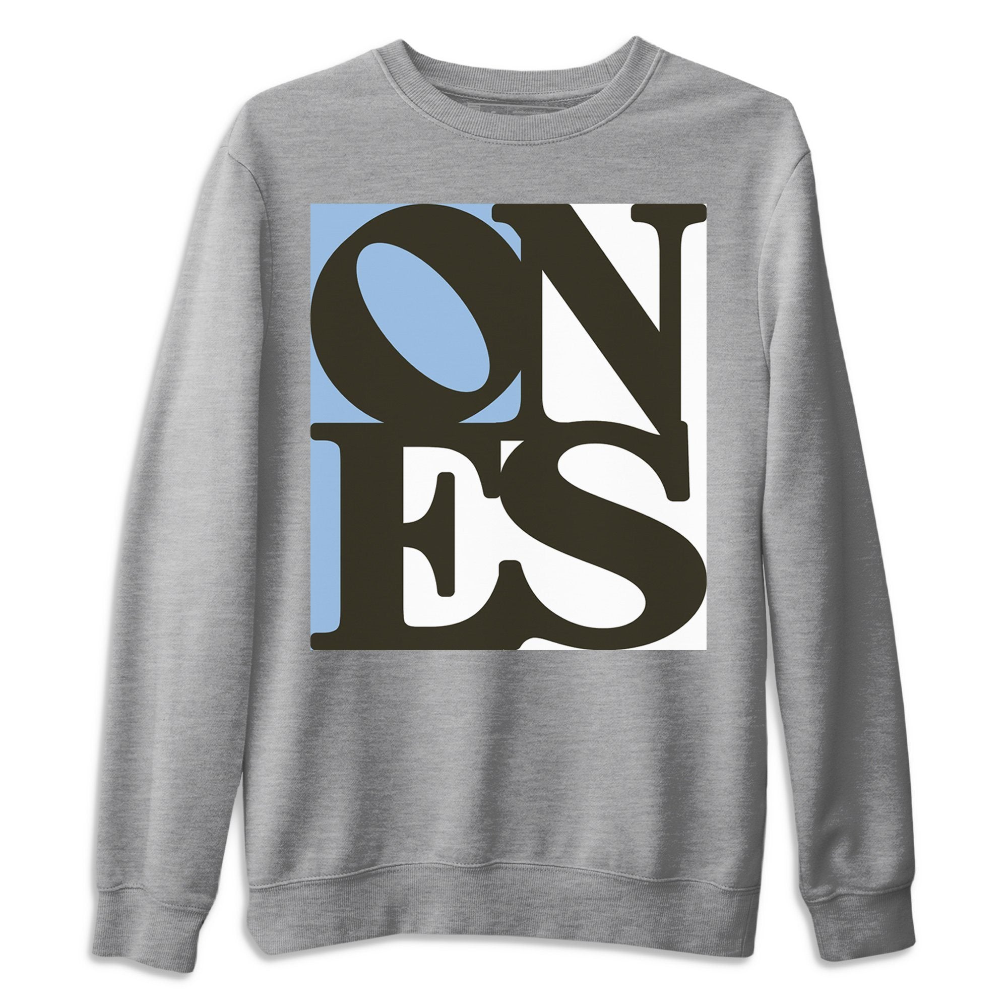 Ones Unisex Tops - Air Jordan 1 University Blue