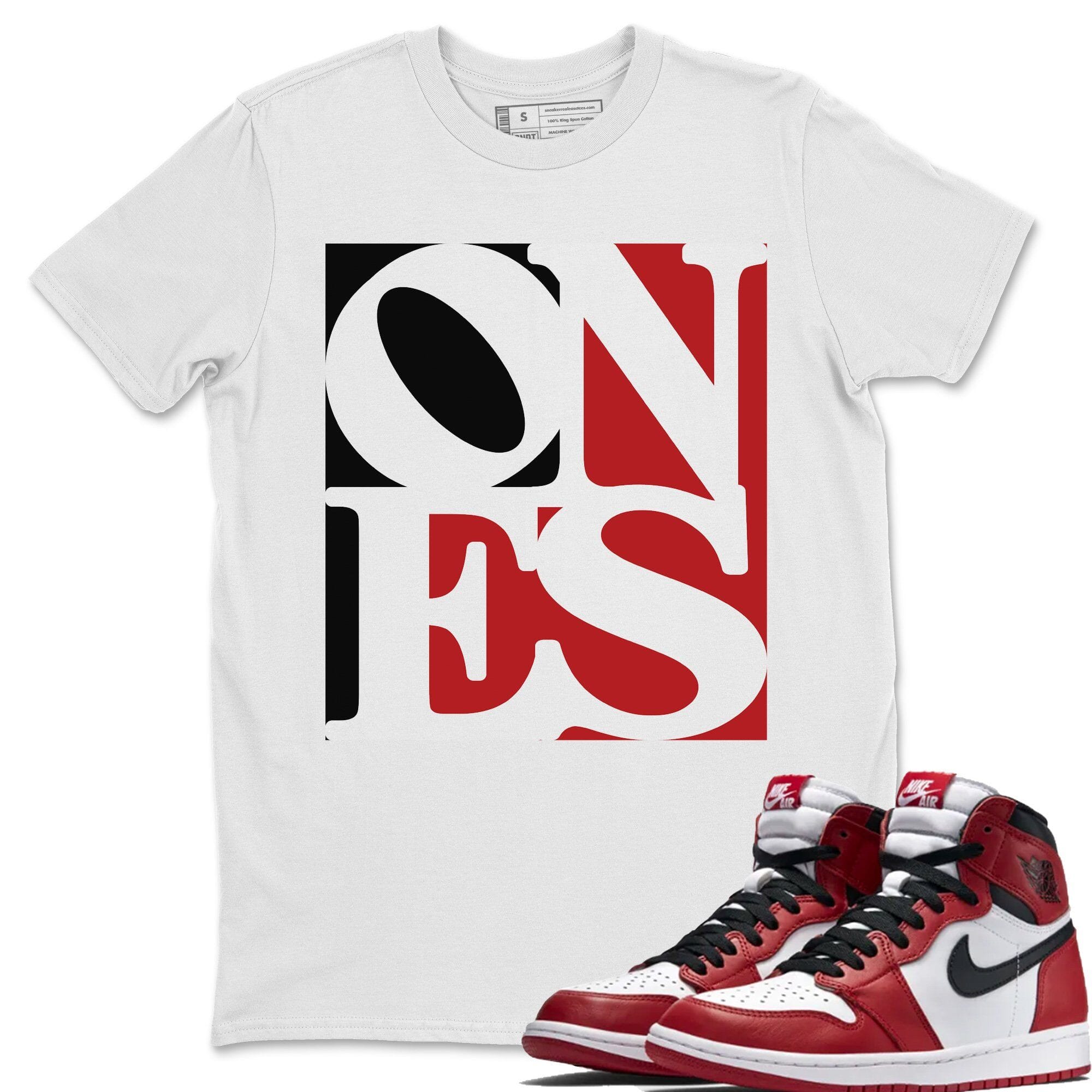 Ones Unisex Tops - Air Jordan 1 Varsity Red