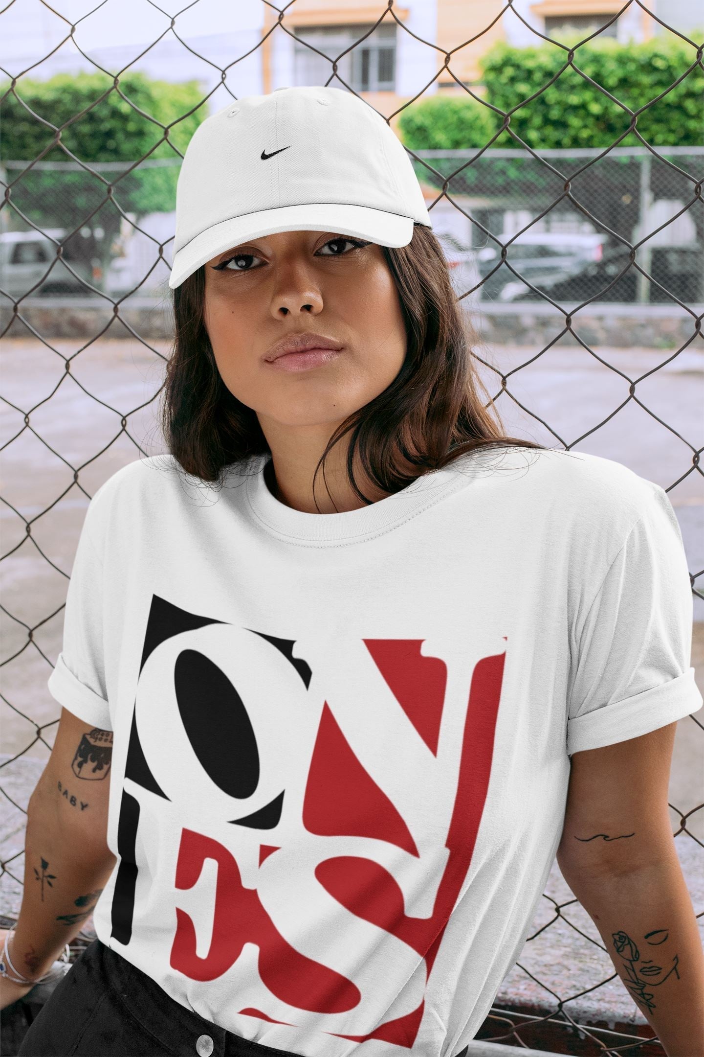 Ones Unisex Tops - Air Jordan 1 Varsity Red