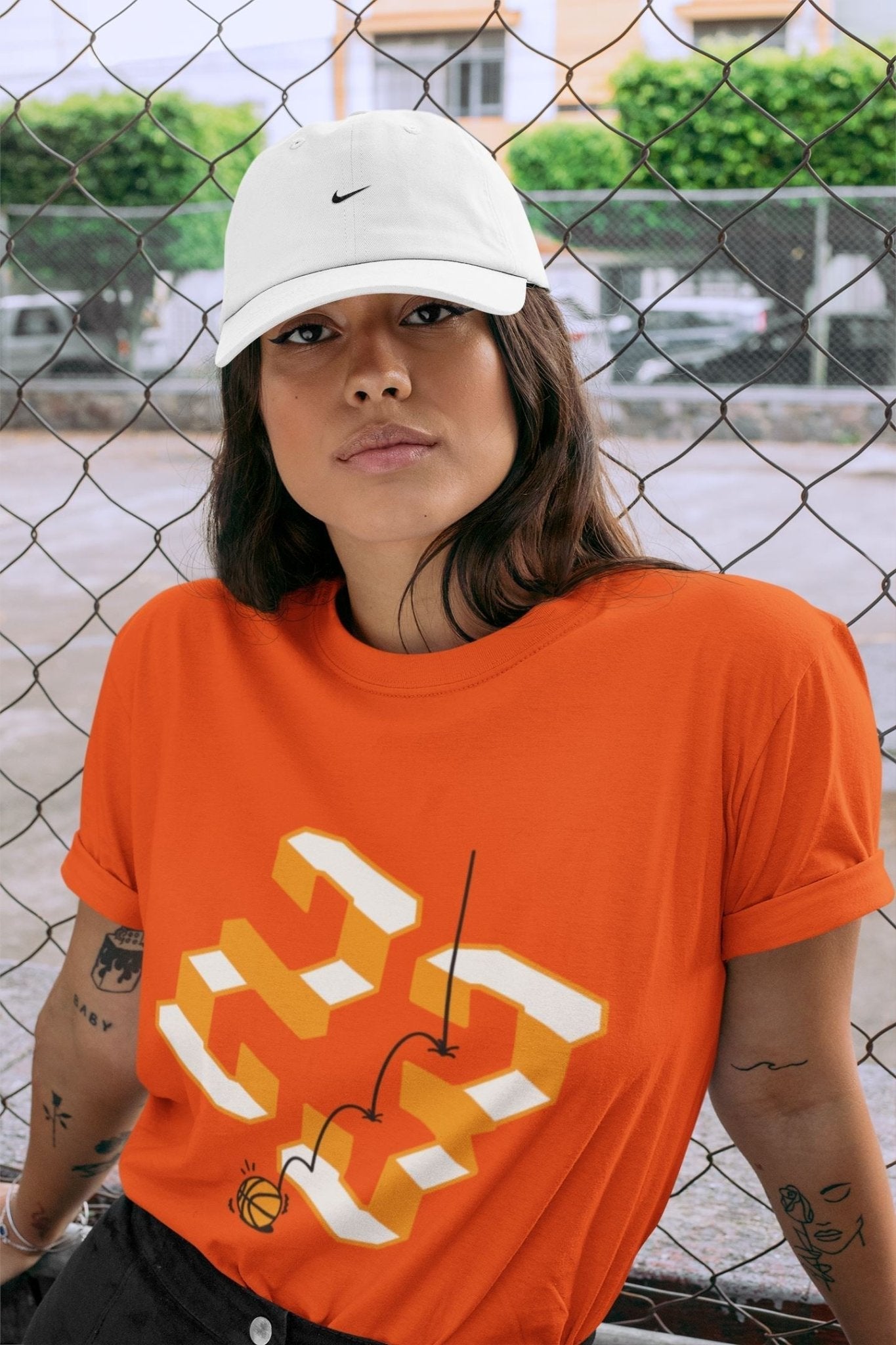 Steps Unisex Tops - Air Jordan 11 Citrus