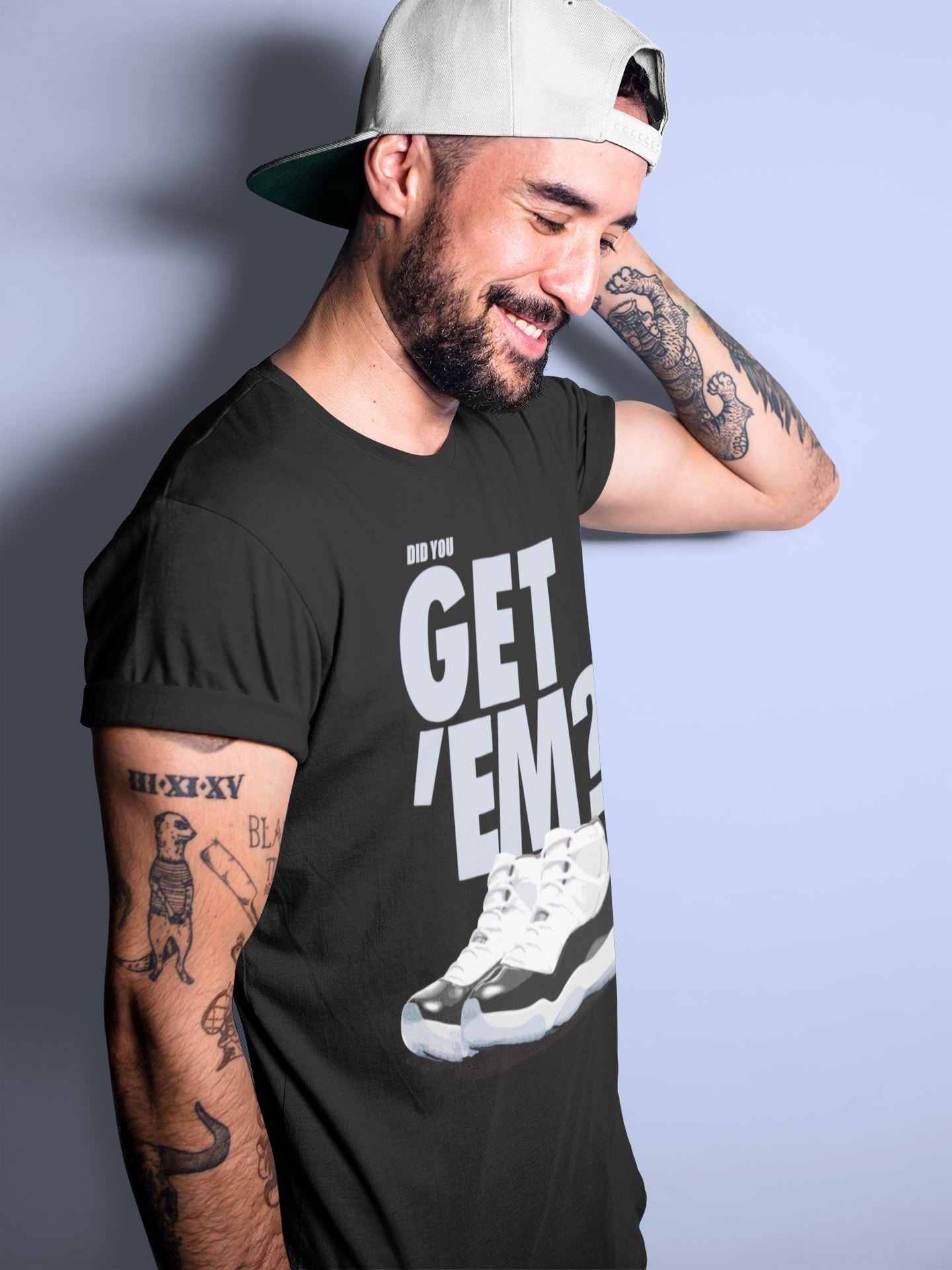 Did You Get 'Em Unisex Tops - Air Jordan 11 Concord