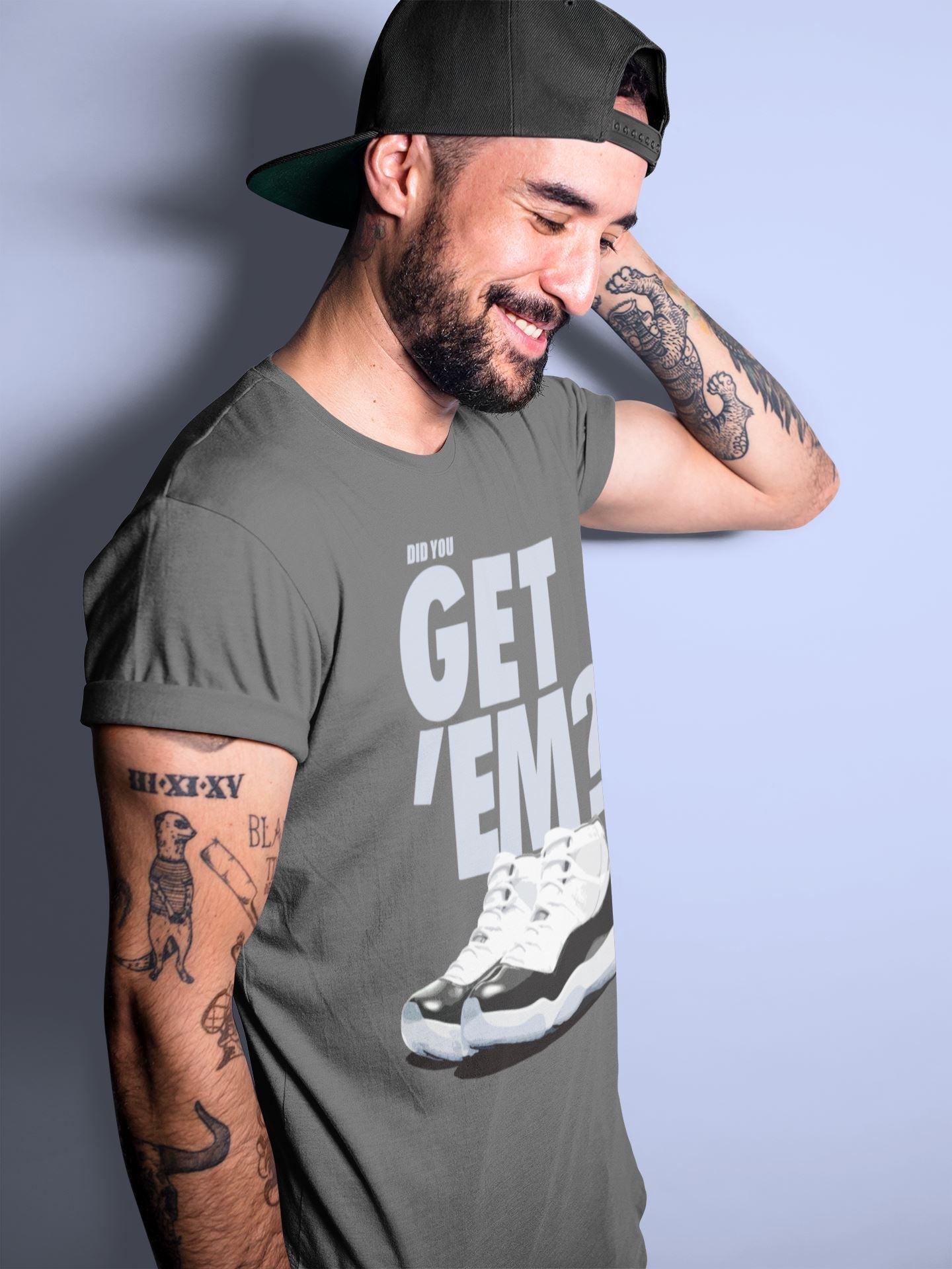 Did You Get 'Em Unisex Tops - Air Jordan 11 Concord