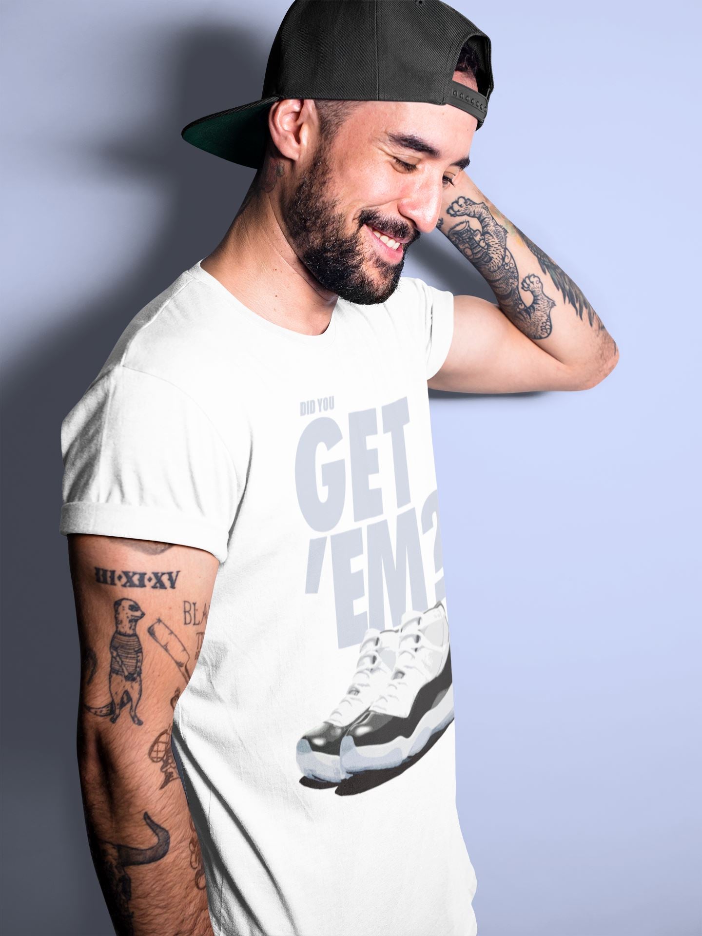 Did You Get 'Em Unisex Tops - Air Jordan 11 Concord