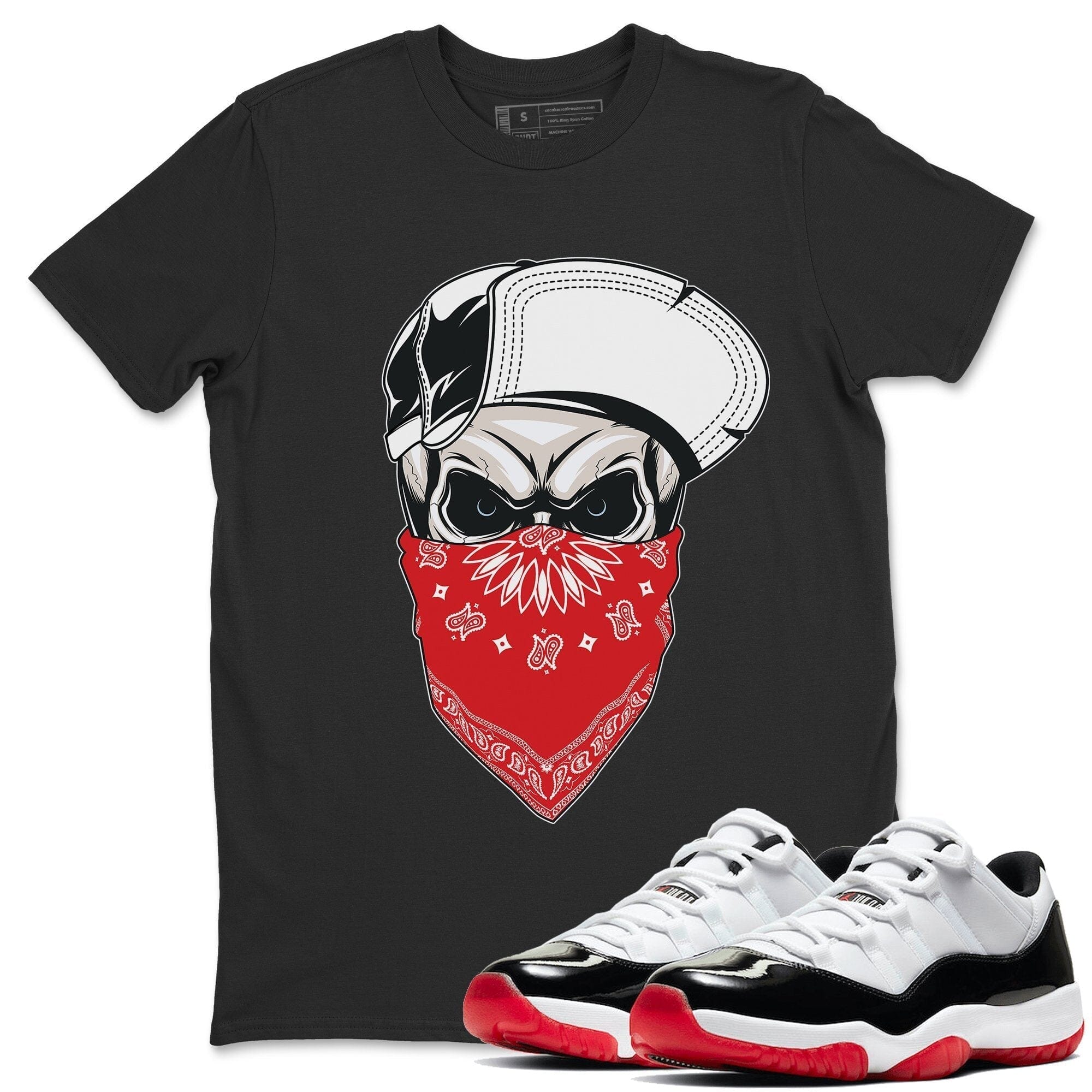 Skull Hat Unisex Tops - Air Jordan 11 Concord Bred