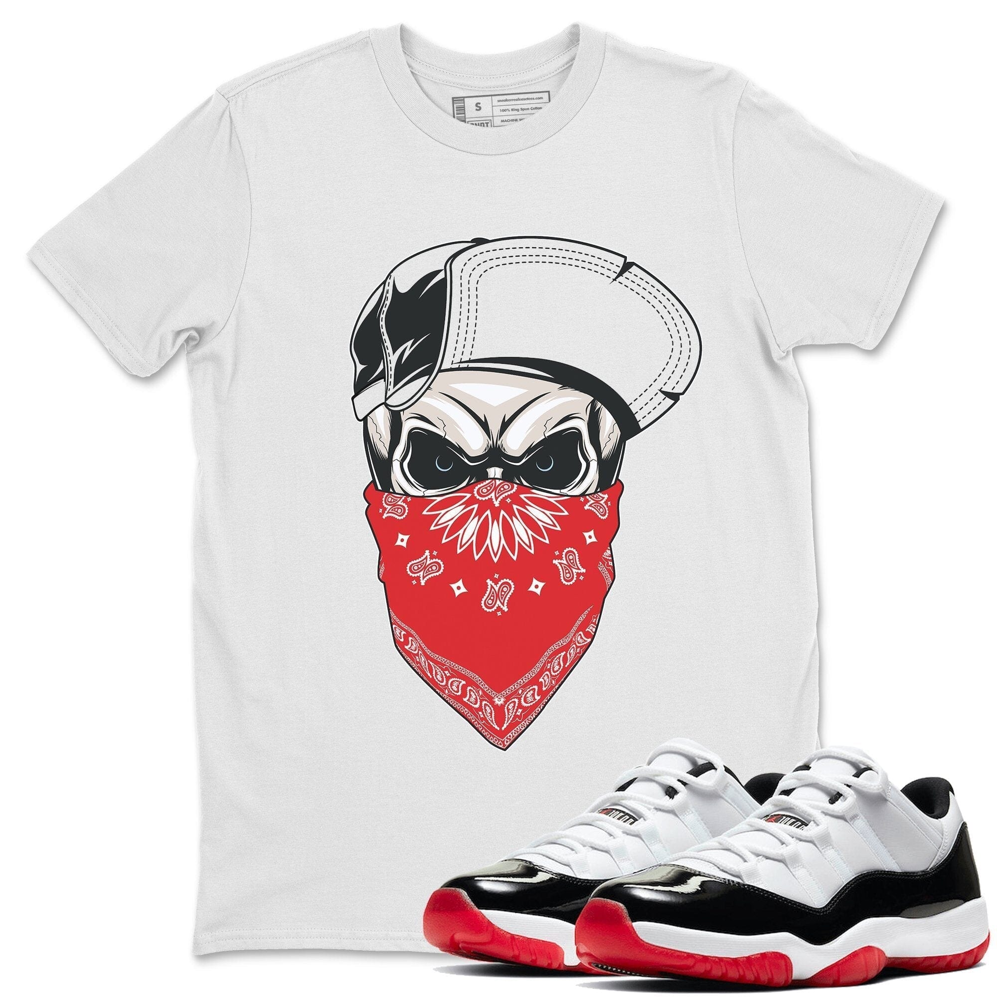 Skull Hat Unisex Tops - Air Jordan 11 Concord Bred