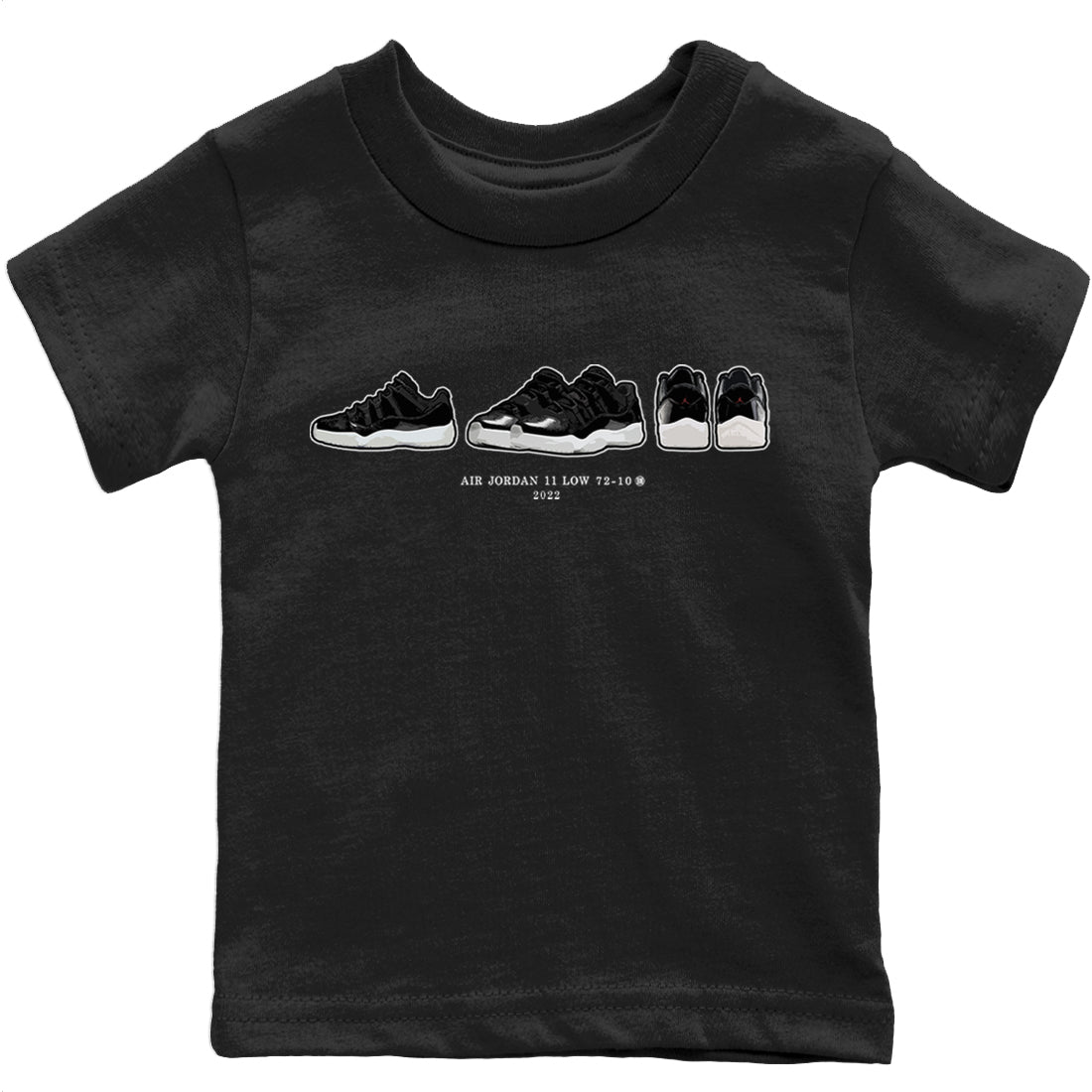 snkmatch Prelude Kids Tops - Air Jordan 11 72-10