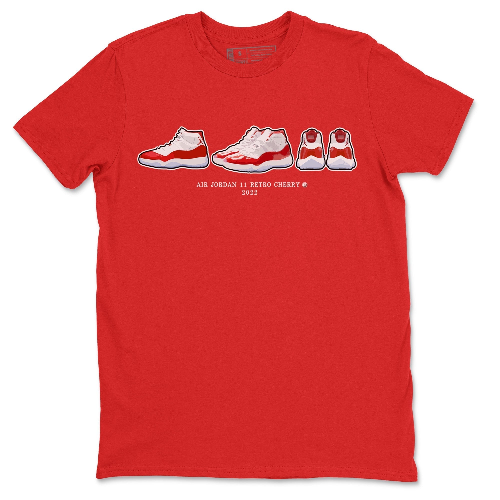 snkmatch Prelude Unisex Tops - Air Jordan 11 Cherry