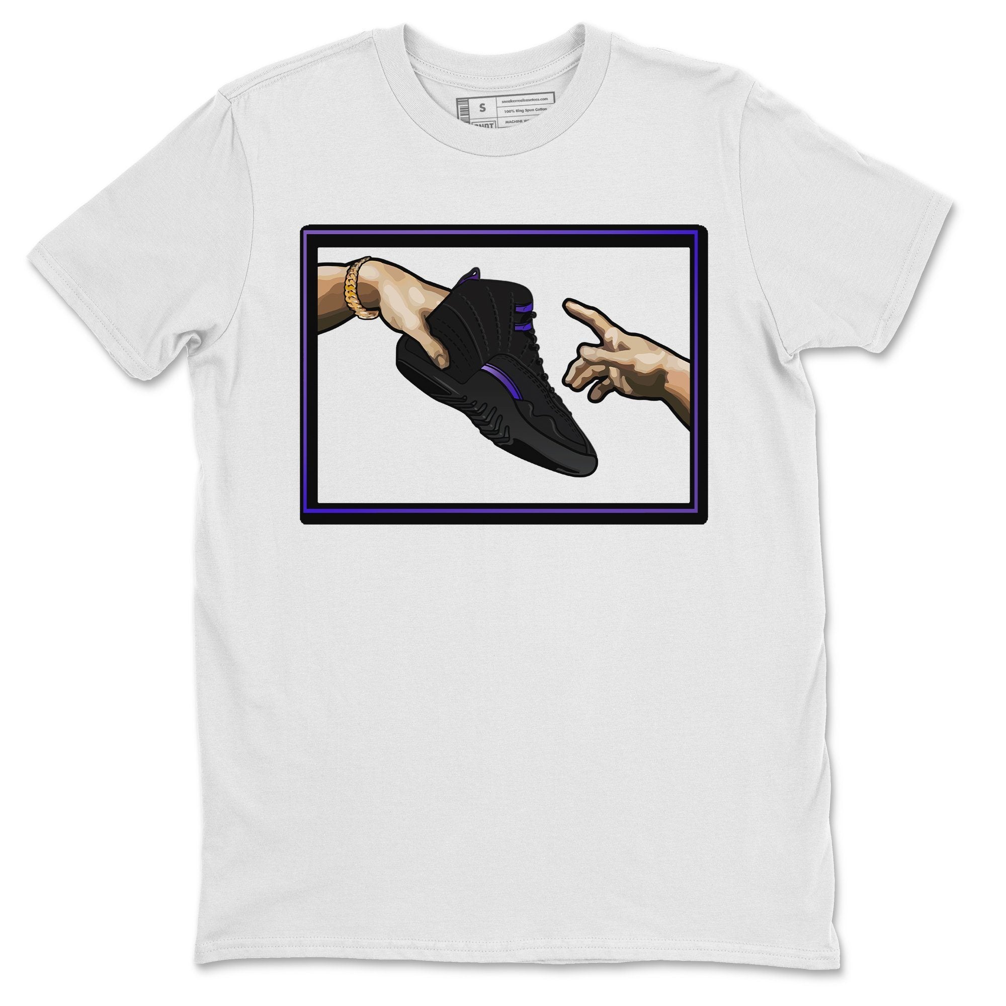 Adam's Creation Unisex Tops - Air Jordan 12 Dark Concord