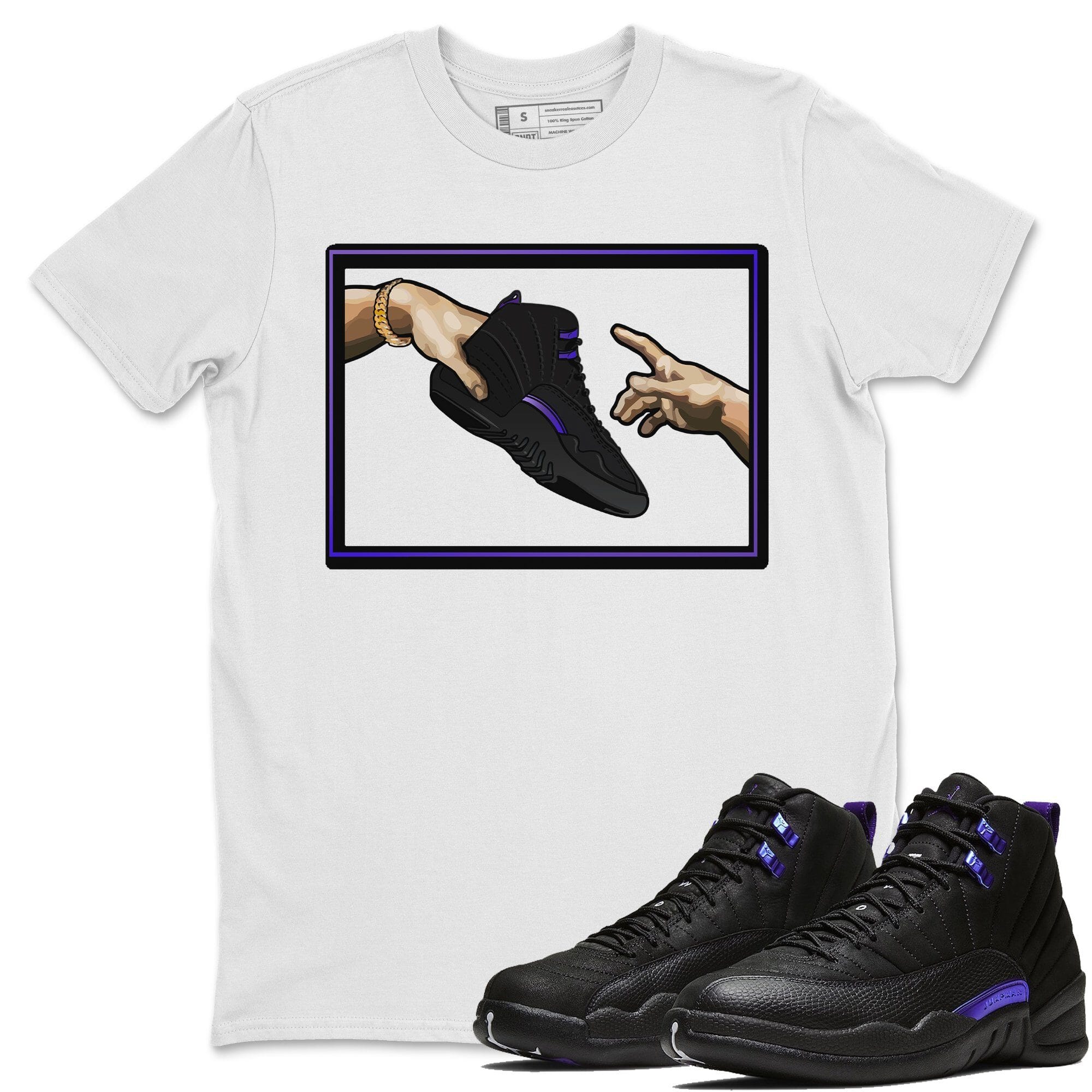 Adam's Creation Unisex Tops - Air Jordan 12 Dark Concord
