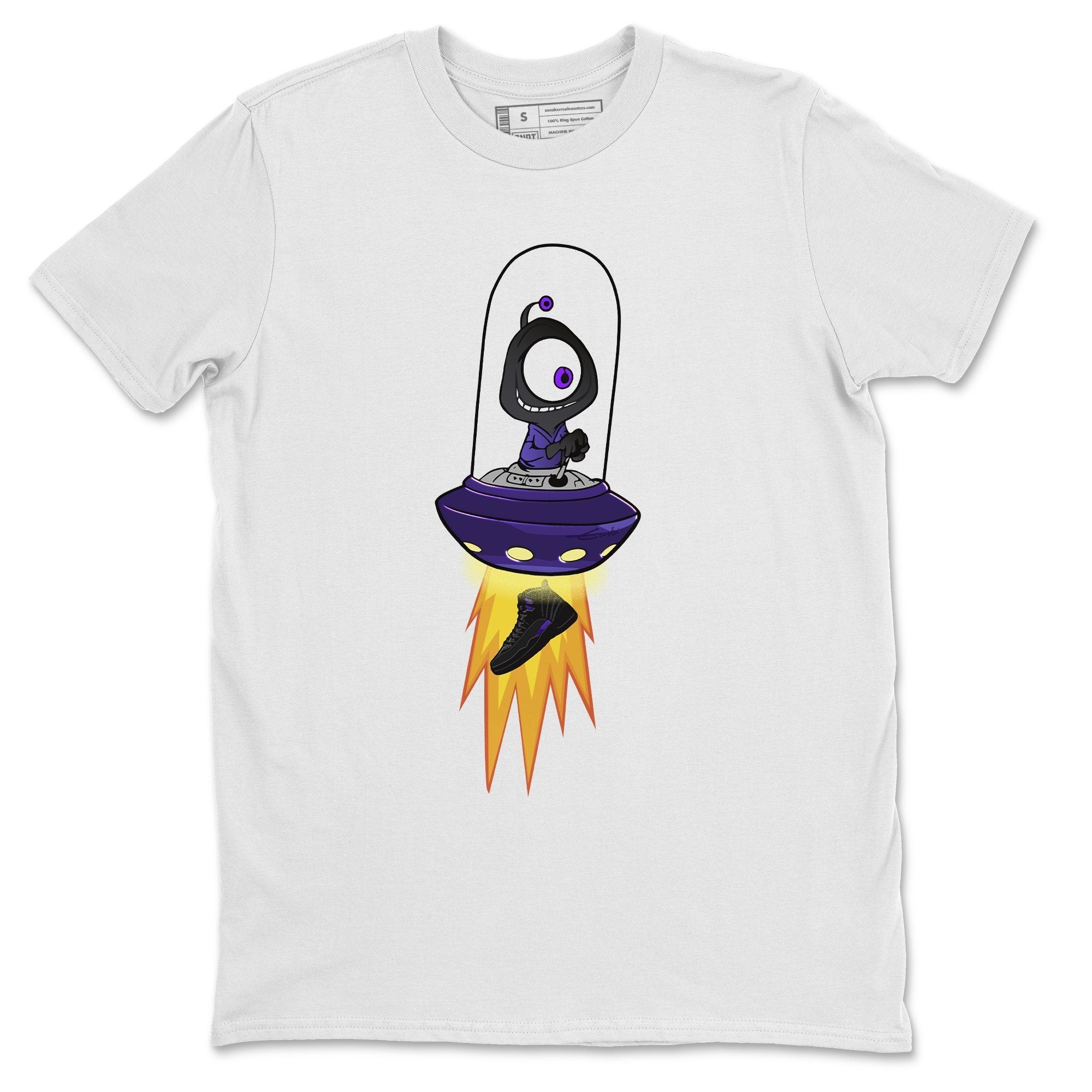 Alien Unisex Tops - Air Jordan 12 Dark Concord