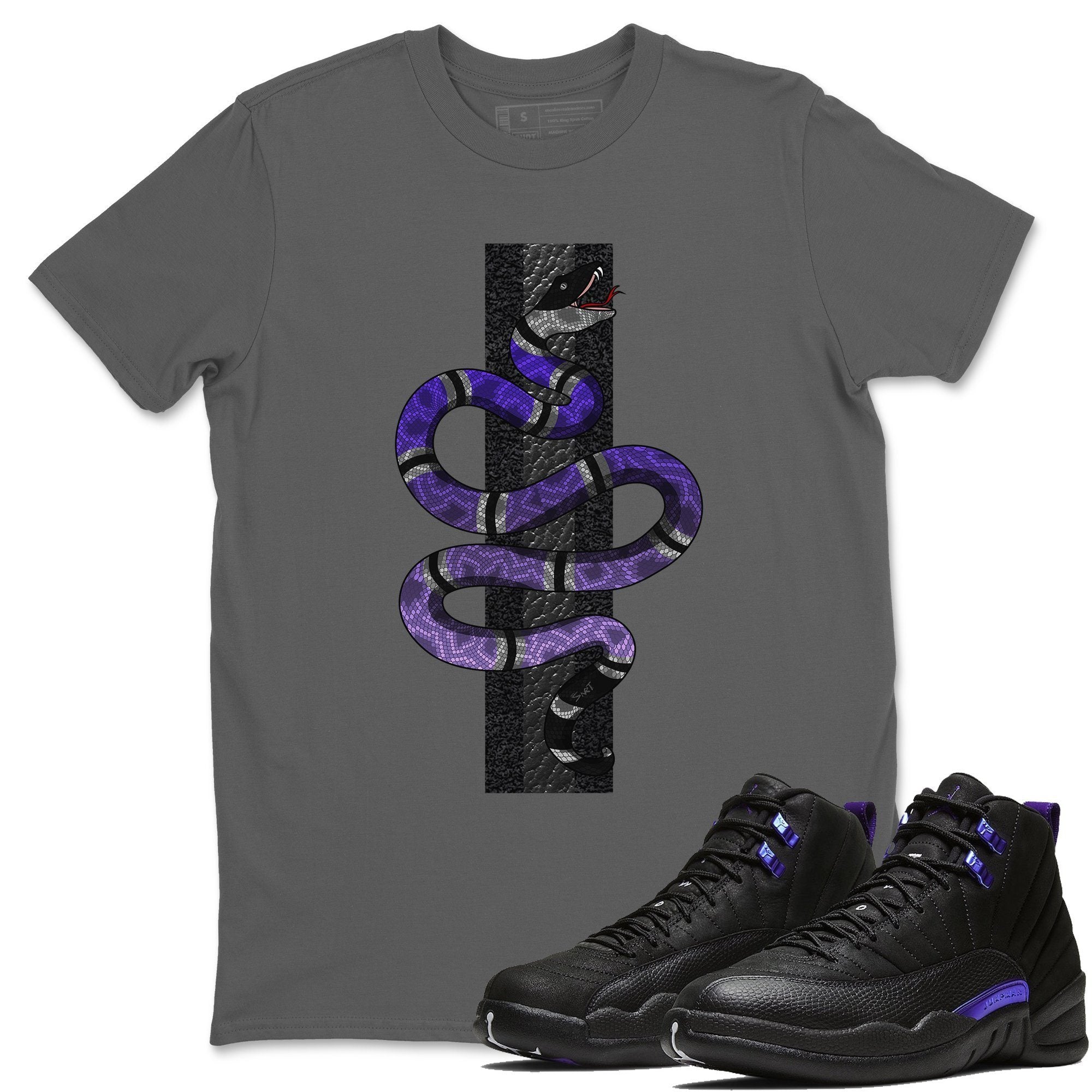 Snake Unisex Tops - Air Jordan 12 Dark Concord