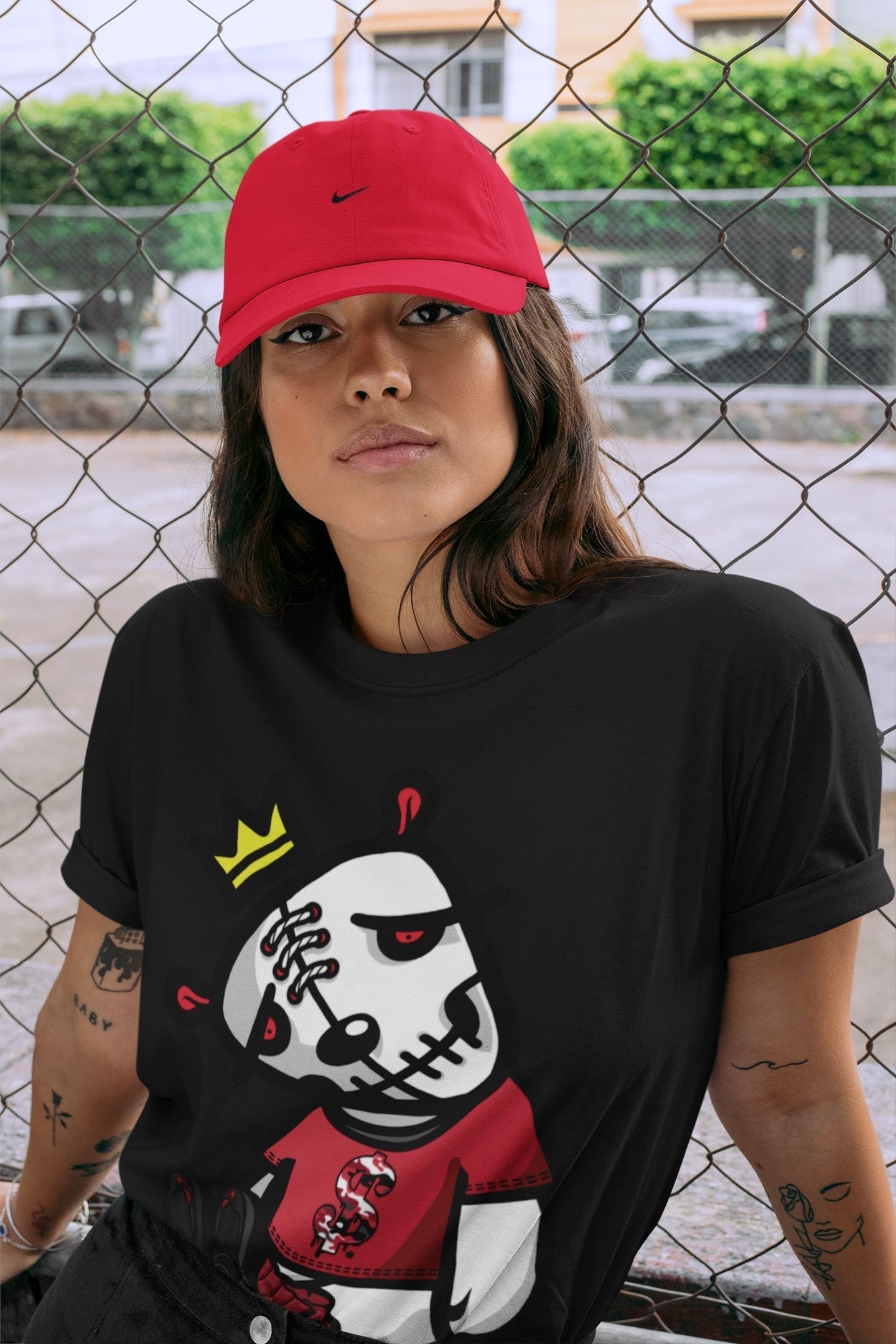 Dead Dolls Unisex Tops - Air Jordan 12 Reverse Flu Game