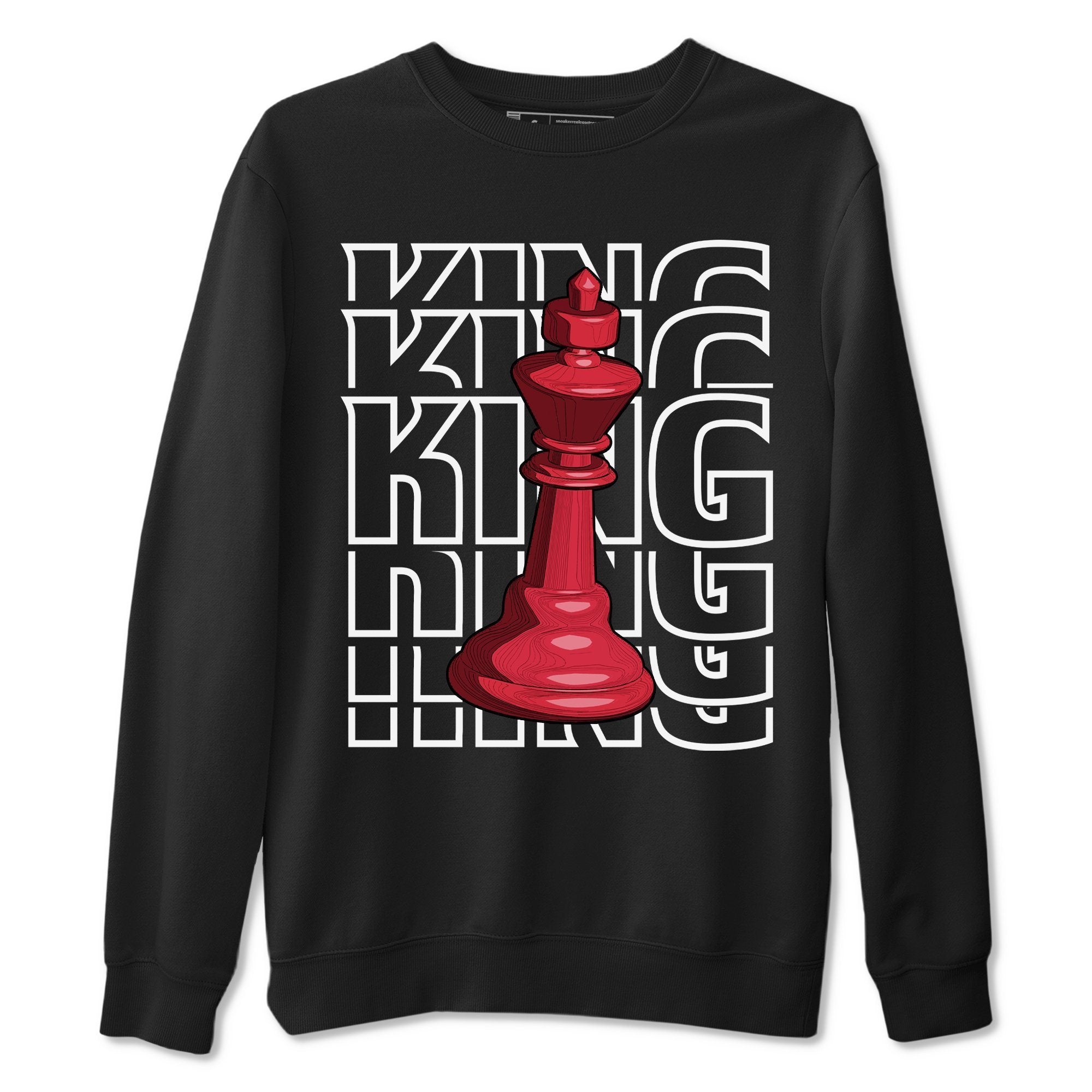 King Unisex Tops - Air Jordan 12 Reverse Flu Game