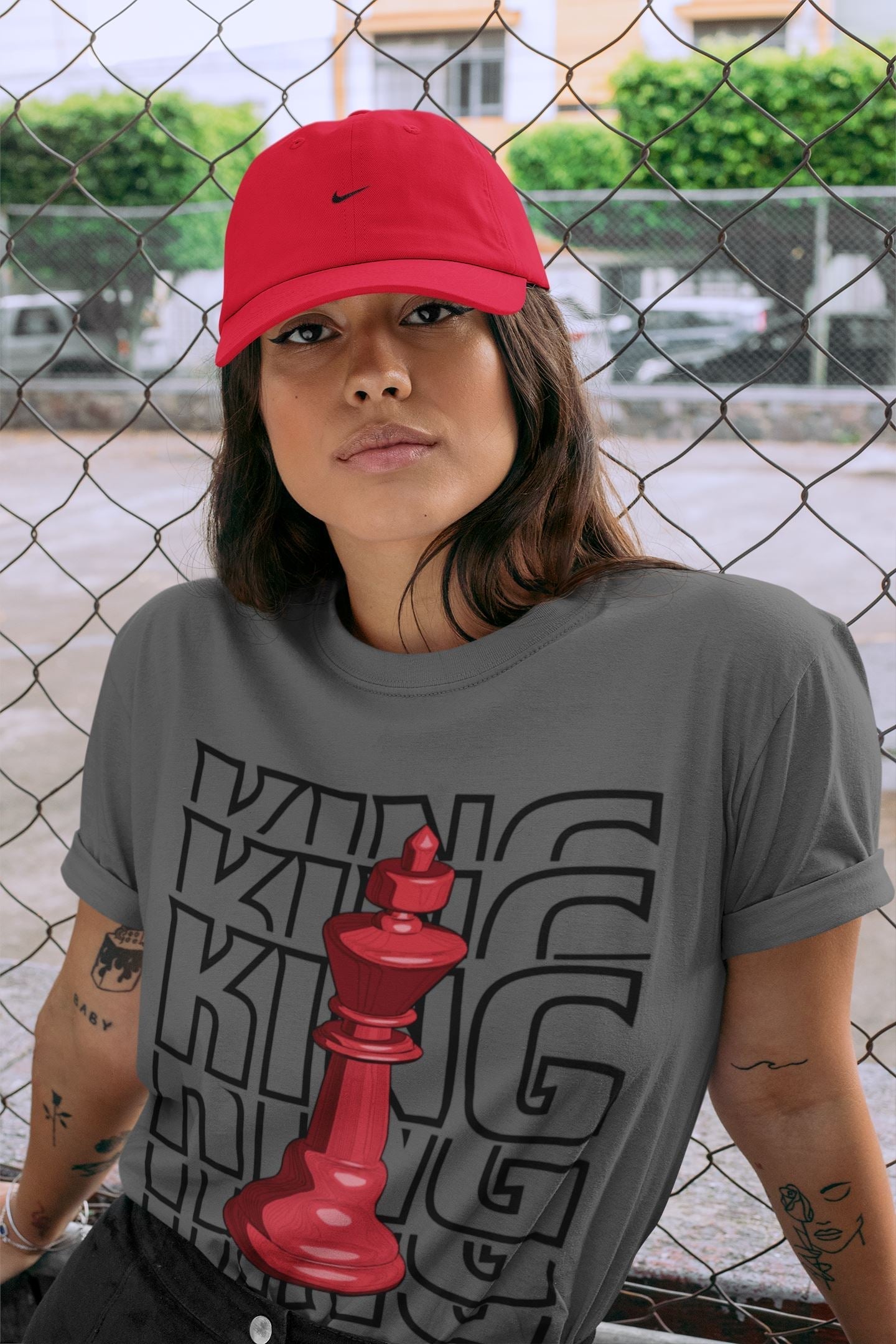 King Unisex Tops - Air Jordan 12 Reverse Flu Game