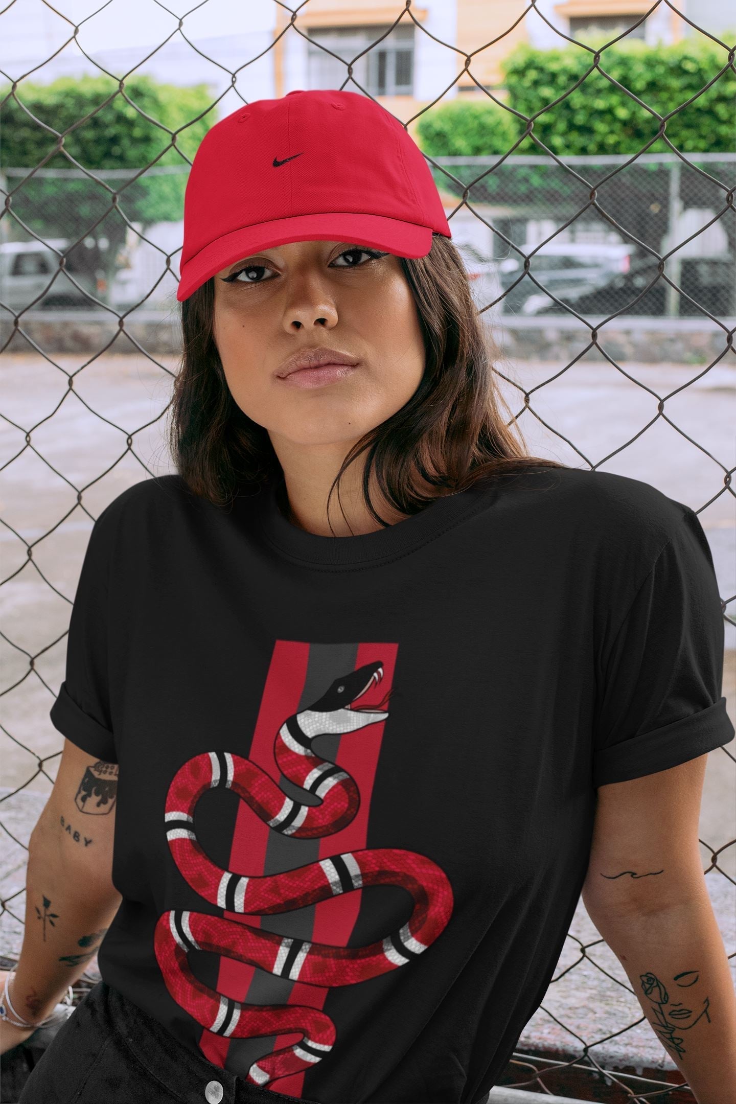 Snake Unisex Tops - Air Jordan 12 Reverse Flu Game