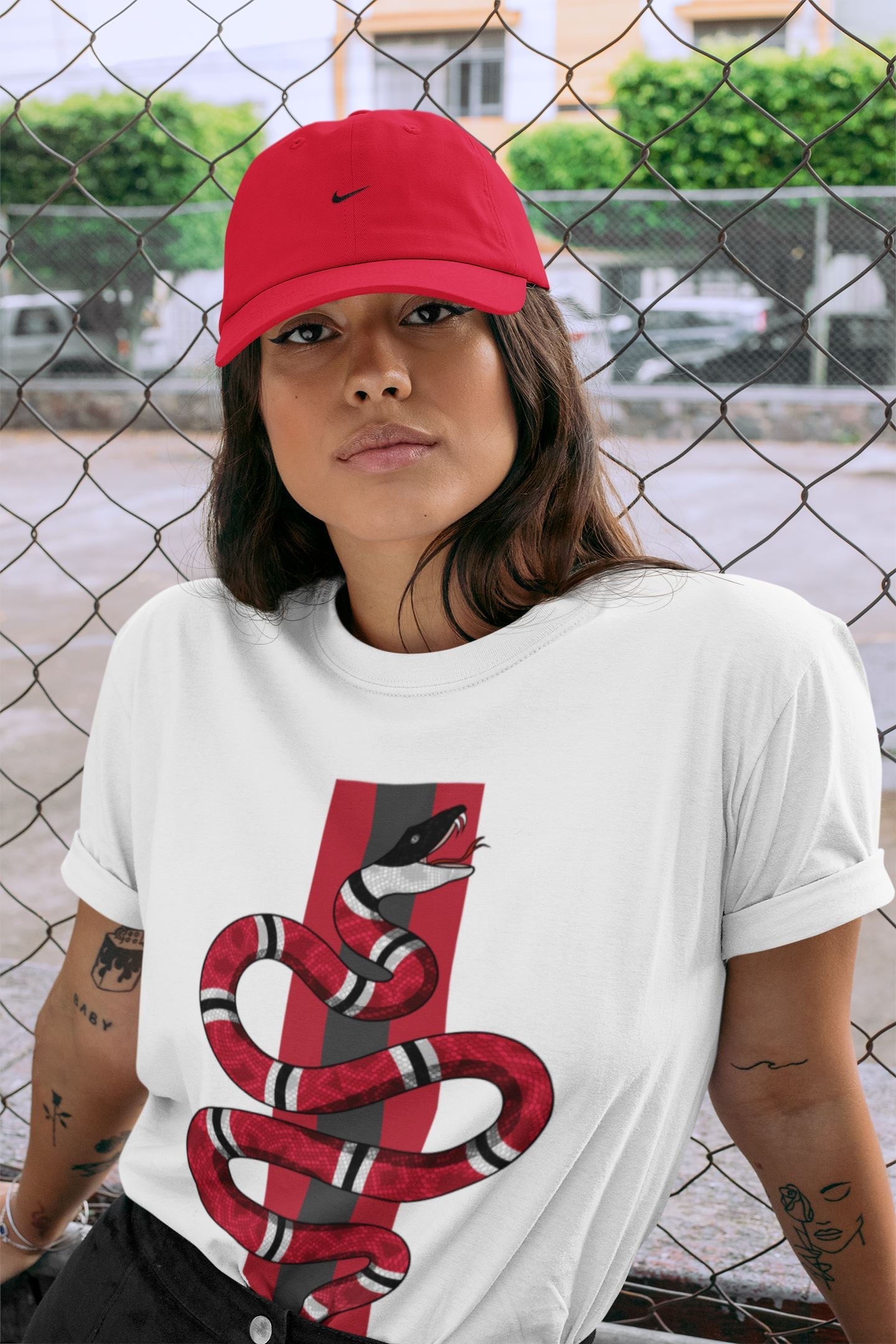 Snake Unisex Tops - Air Jordan 12 Reverse Flu Game