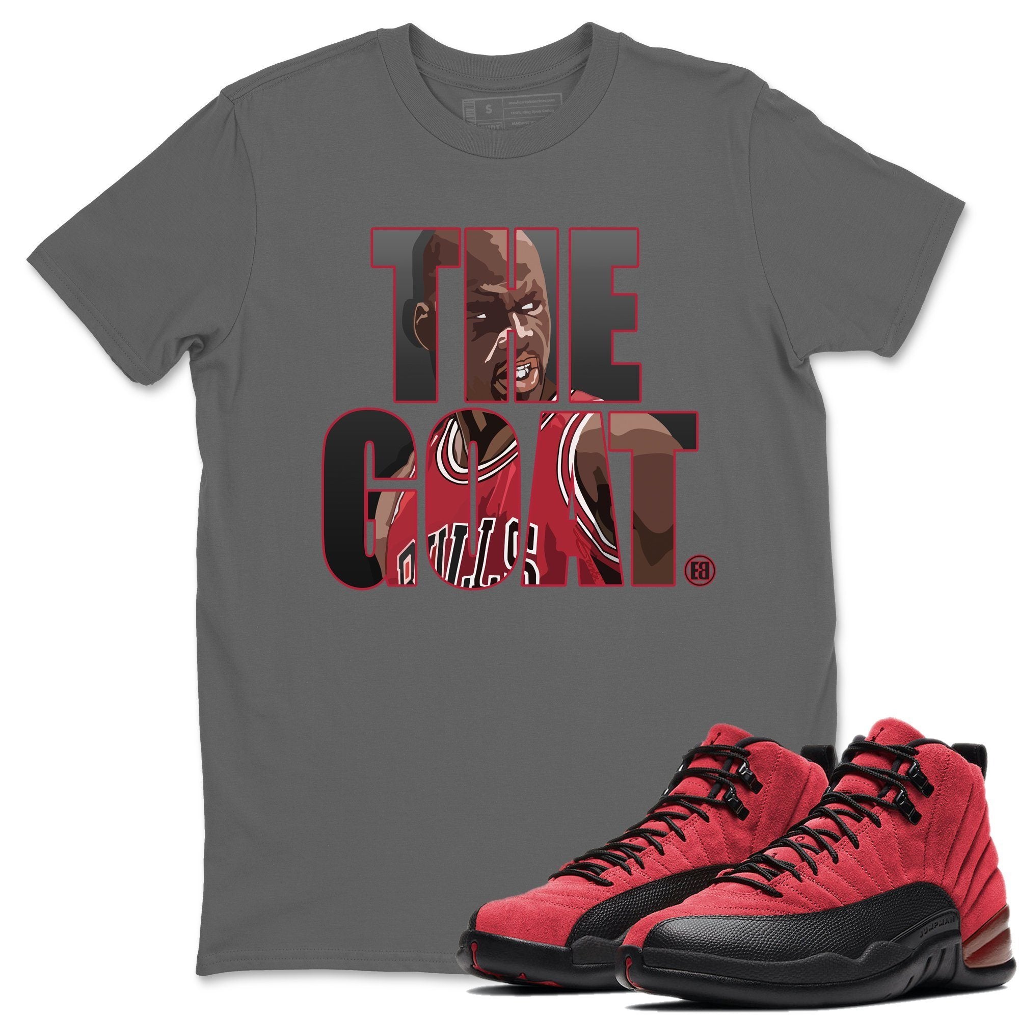 The Goat Unisex Tops - Air Jordan 12 Reverse Flu Game